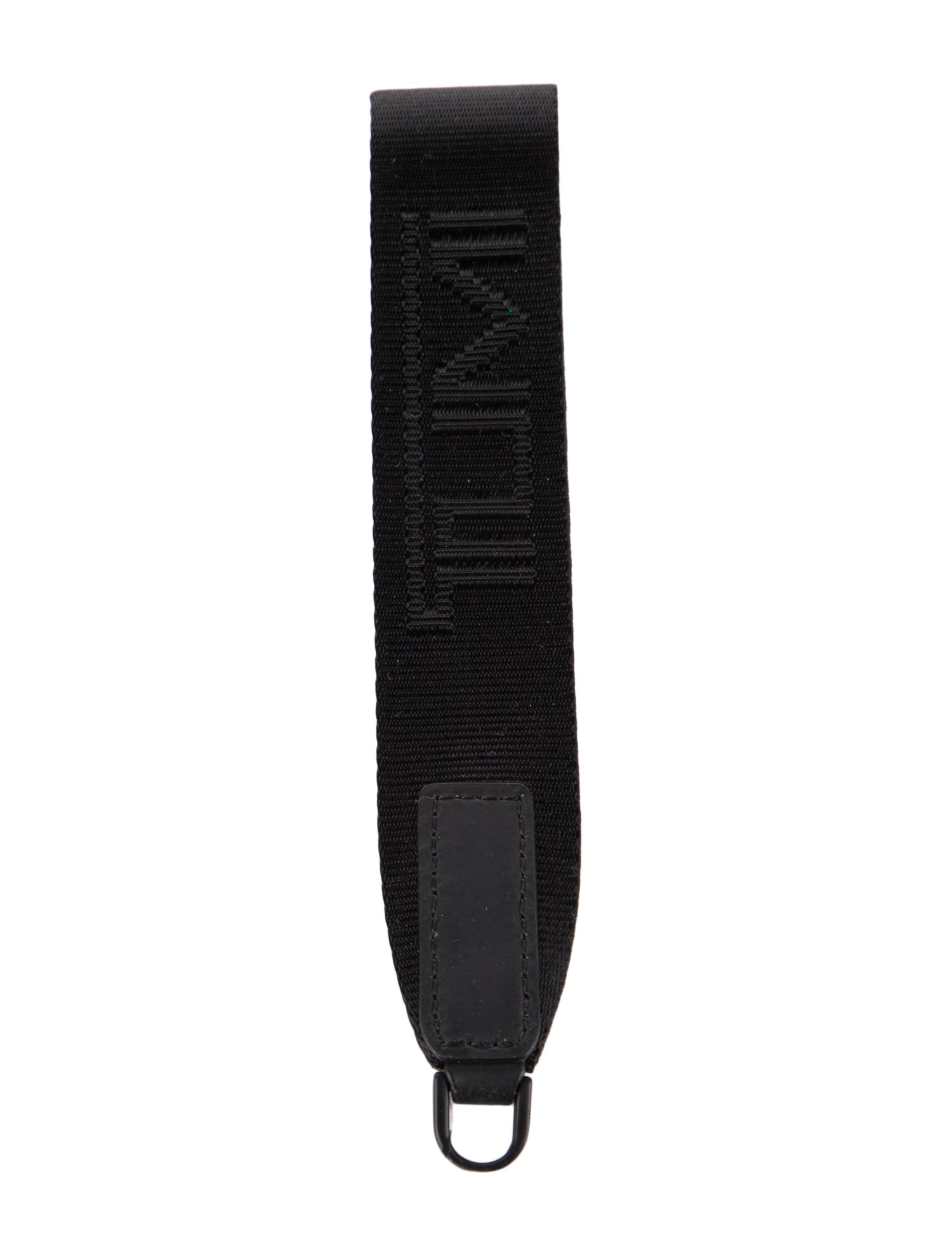 Tumi Leather Keychain