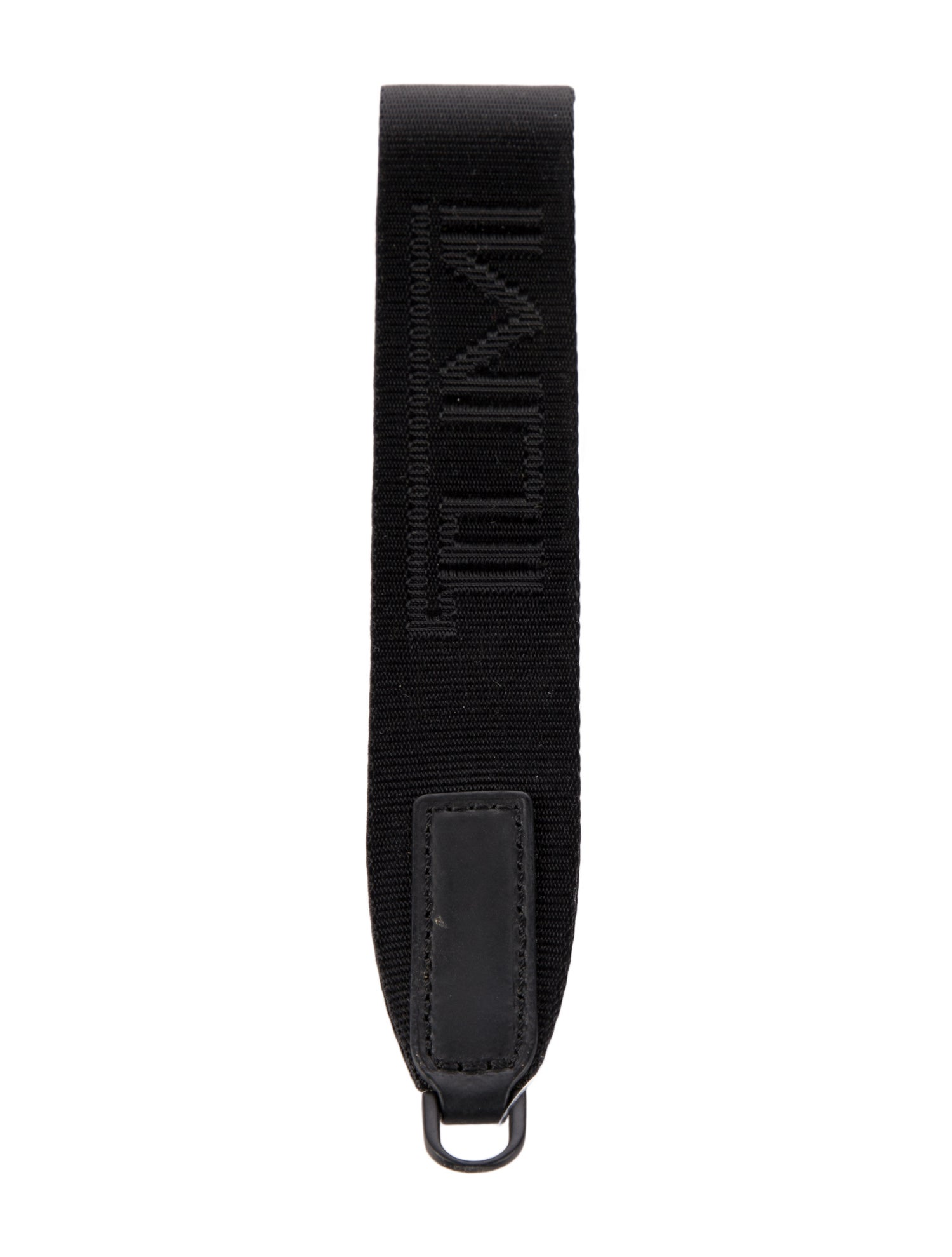 Tumi Leather Keychain