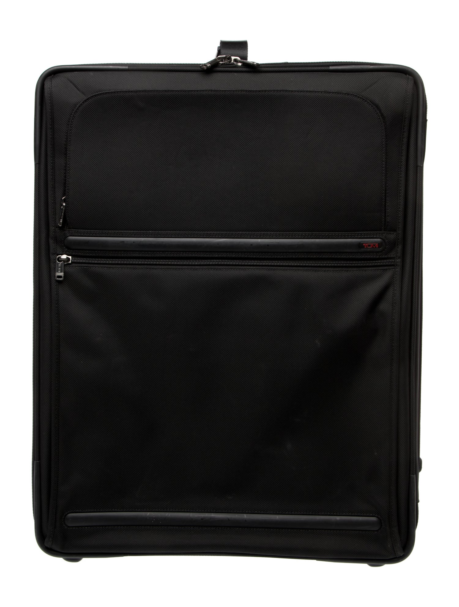 Tumi mens black rolling suitcase