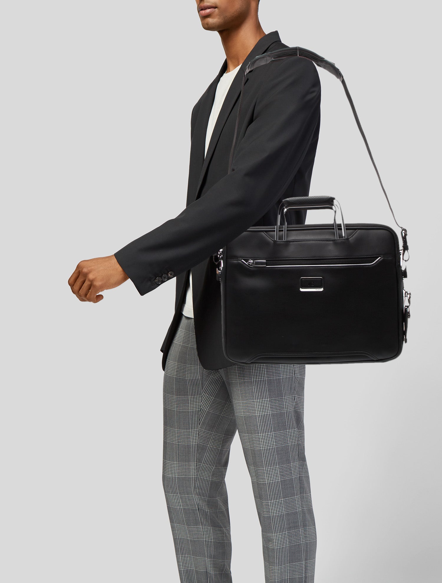 Tumi Arrivé Hamilton Slim Leather Briefcase