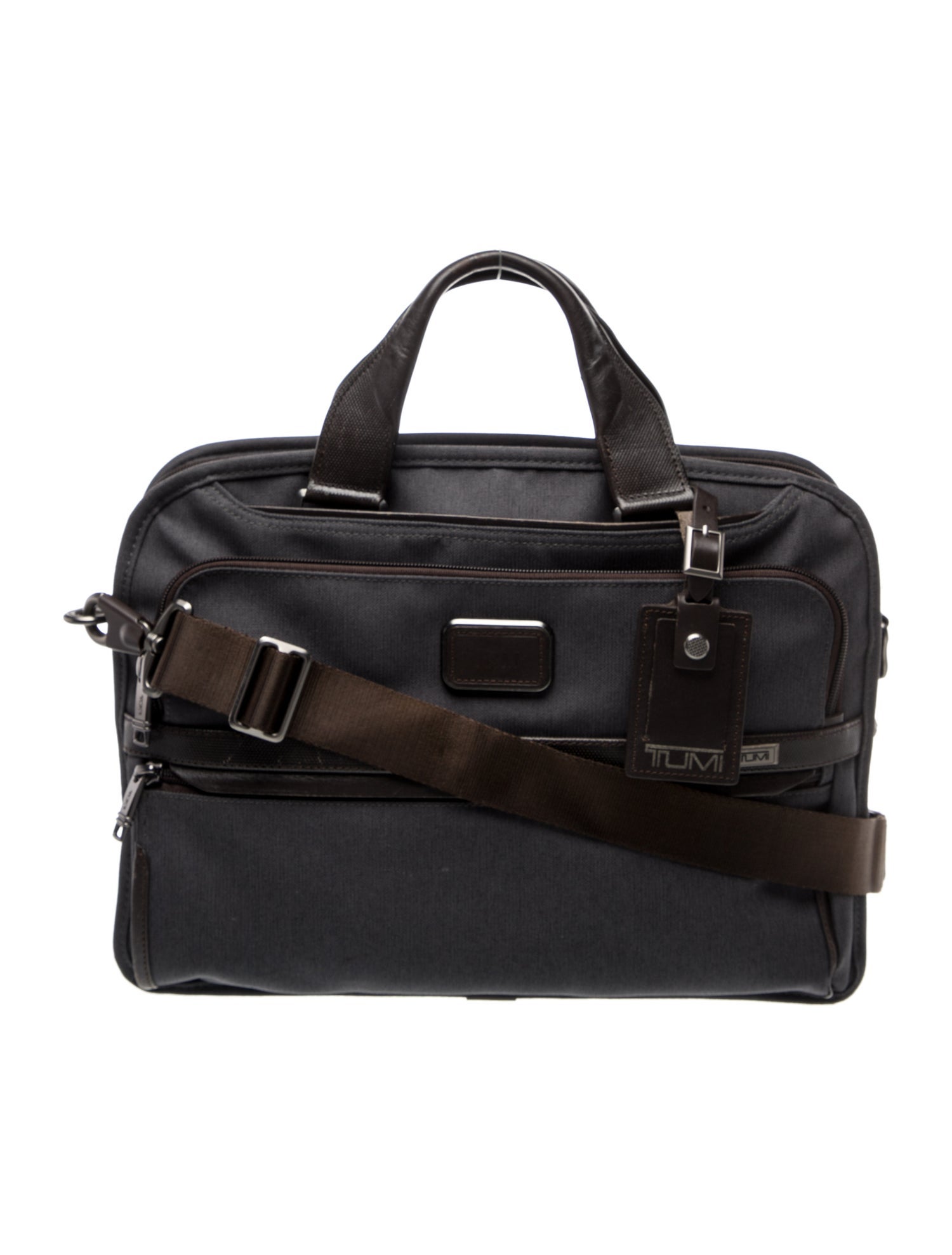 Tumi Canvas Briefcase
