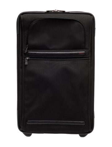 Pre-owned Tumi Alpha Carry-on Suitcase In Black