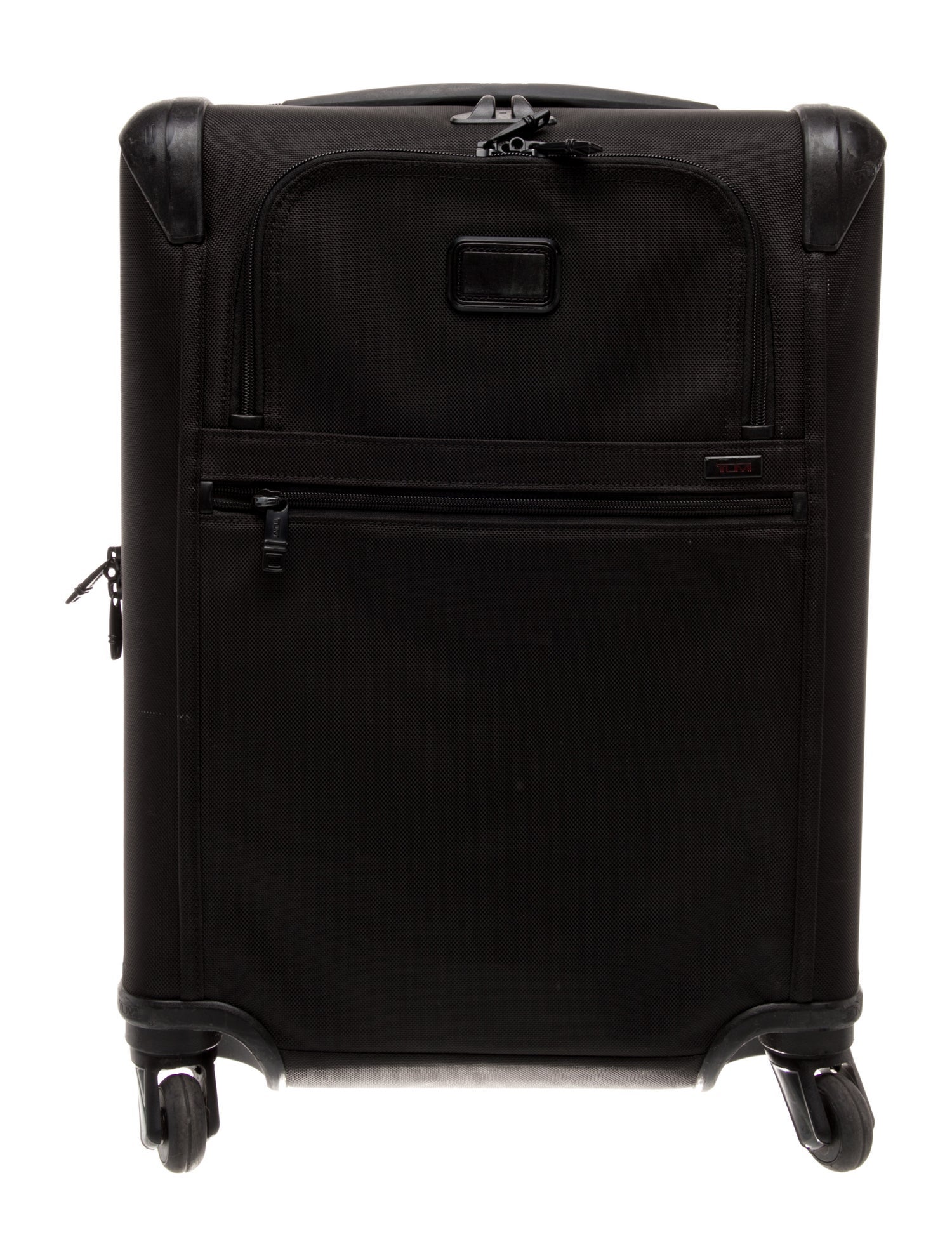 Tumi mens black suitcase