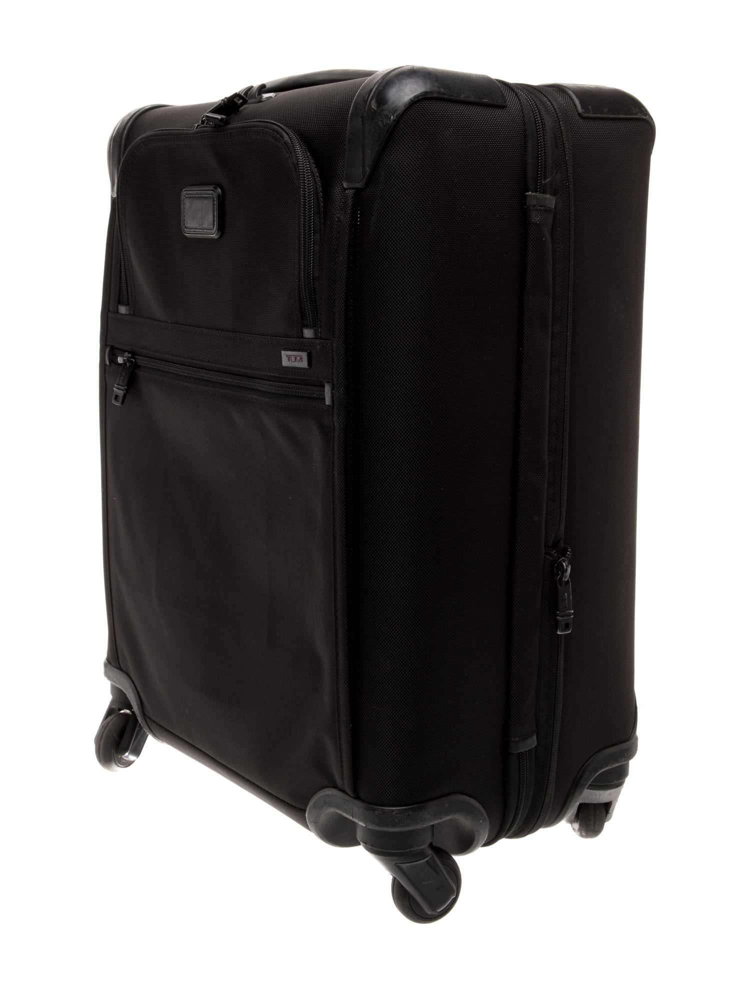 Tumi mens black suitcase