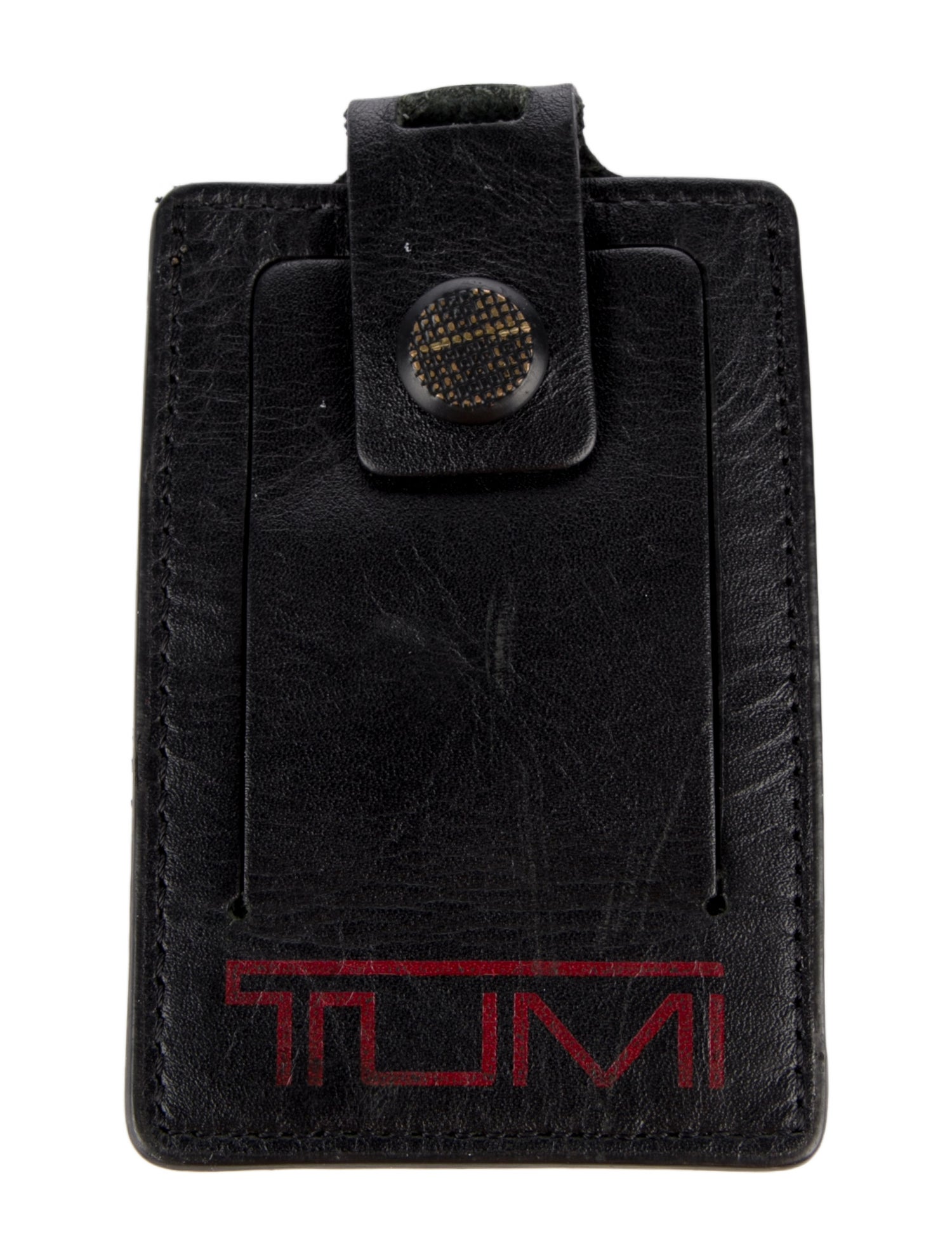 Tumi Leather Luggage Tag