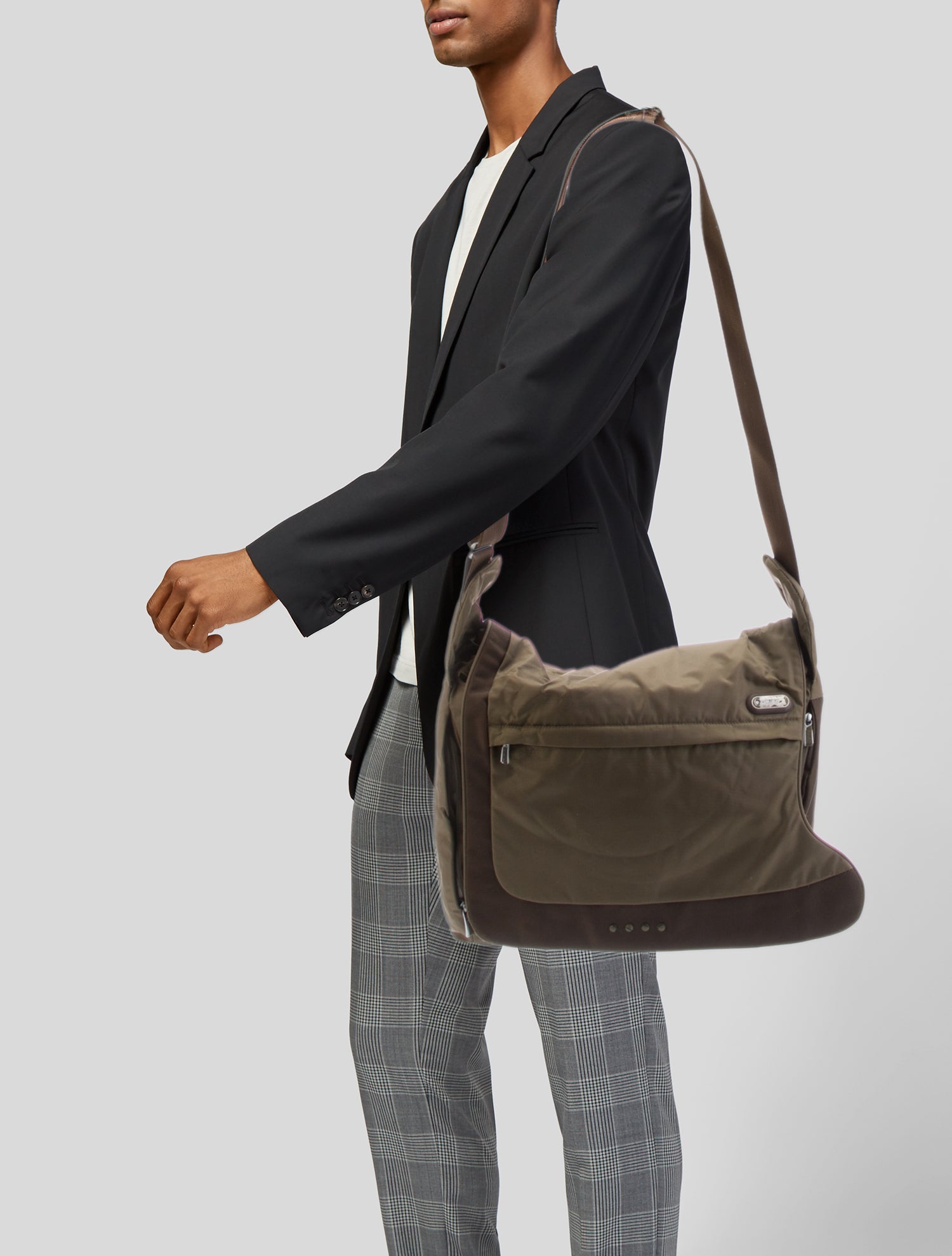 Tumi Nylon Messenger Bag