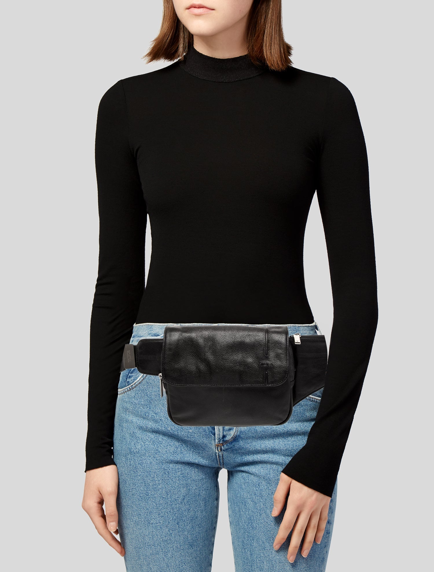 Tumi Leather Belt Bag