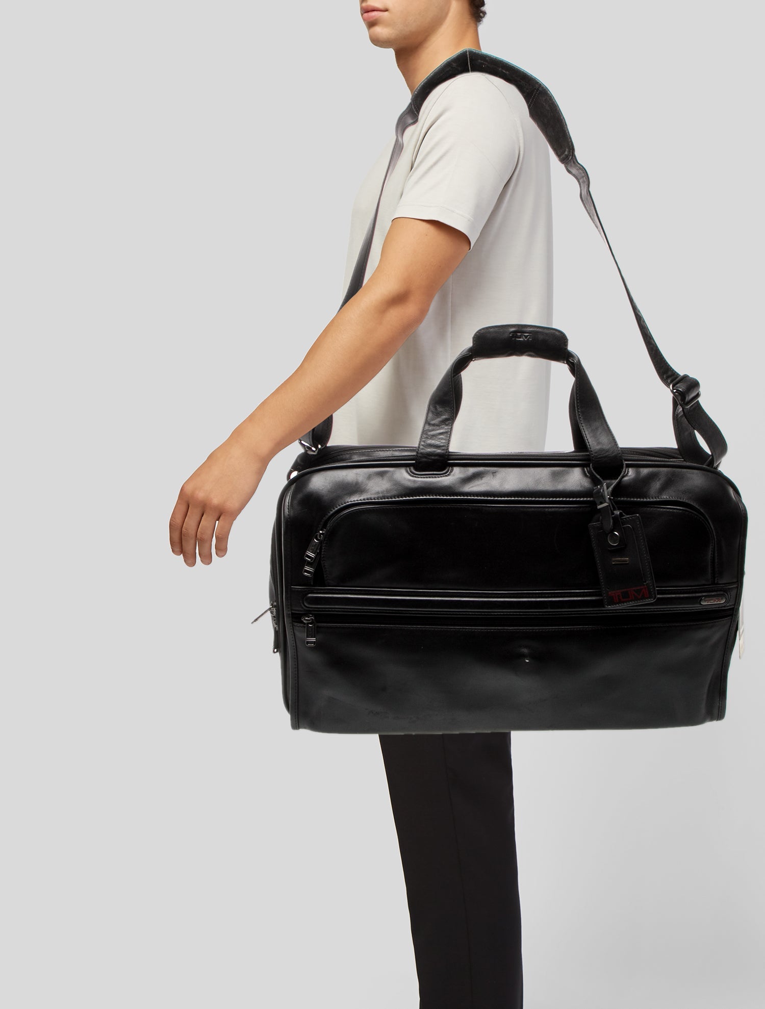 Tumi Mens Black Carry On