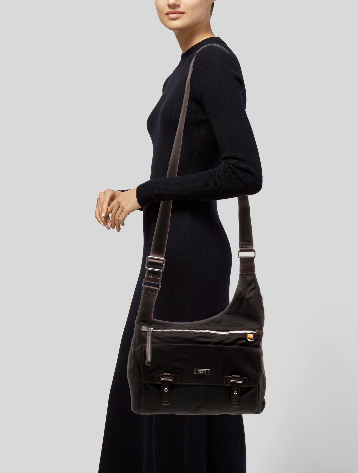 Tumi Nylon Messenger Bag