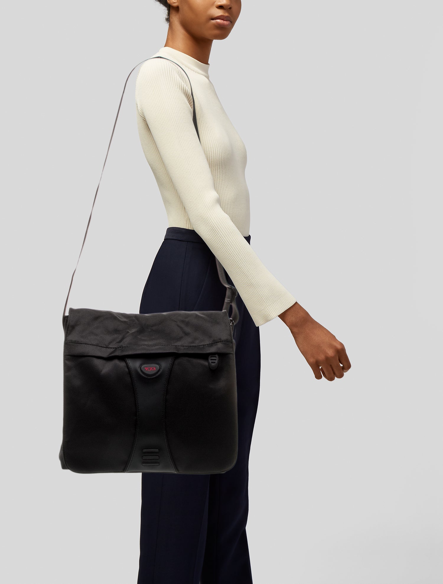 Tumi Nylon Messenger Bag