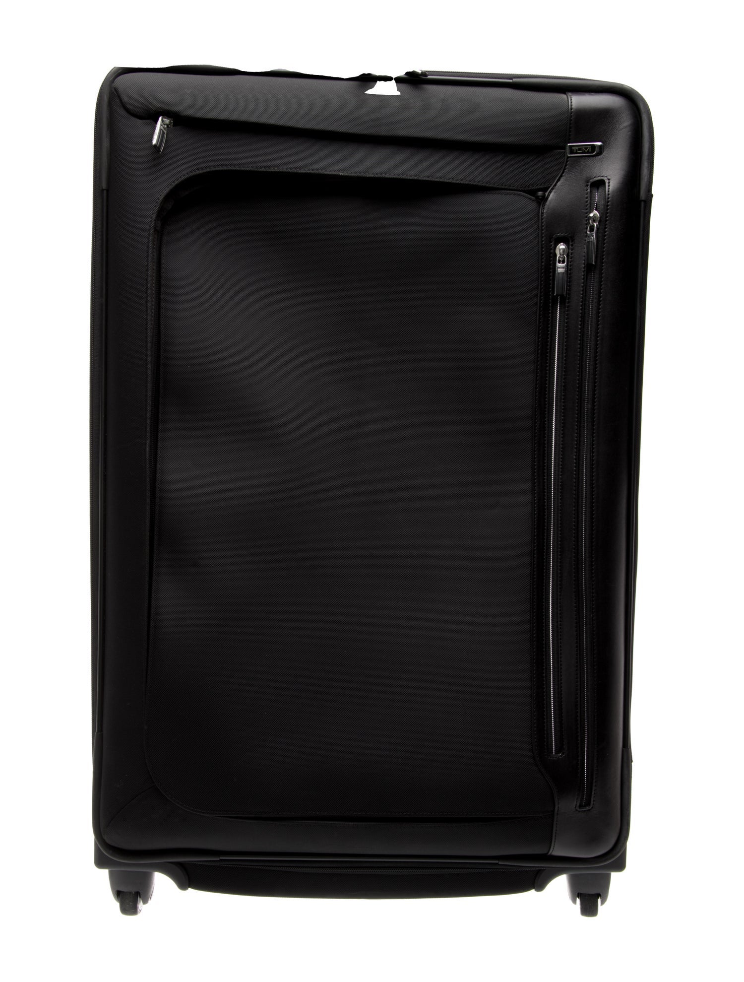 Tumi Solid Leather Trimmed Suitcase