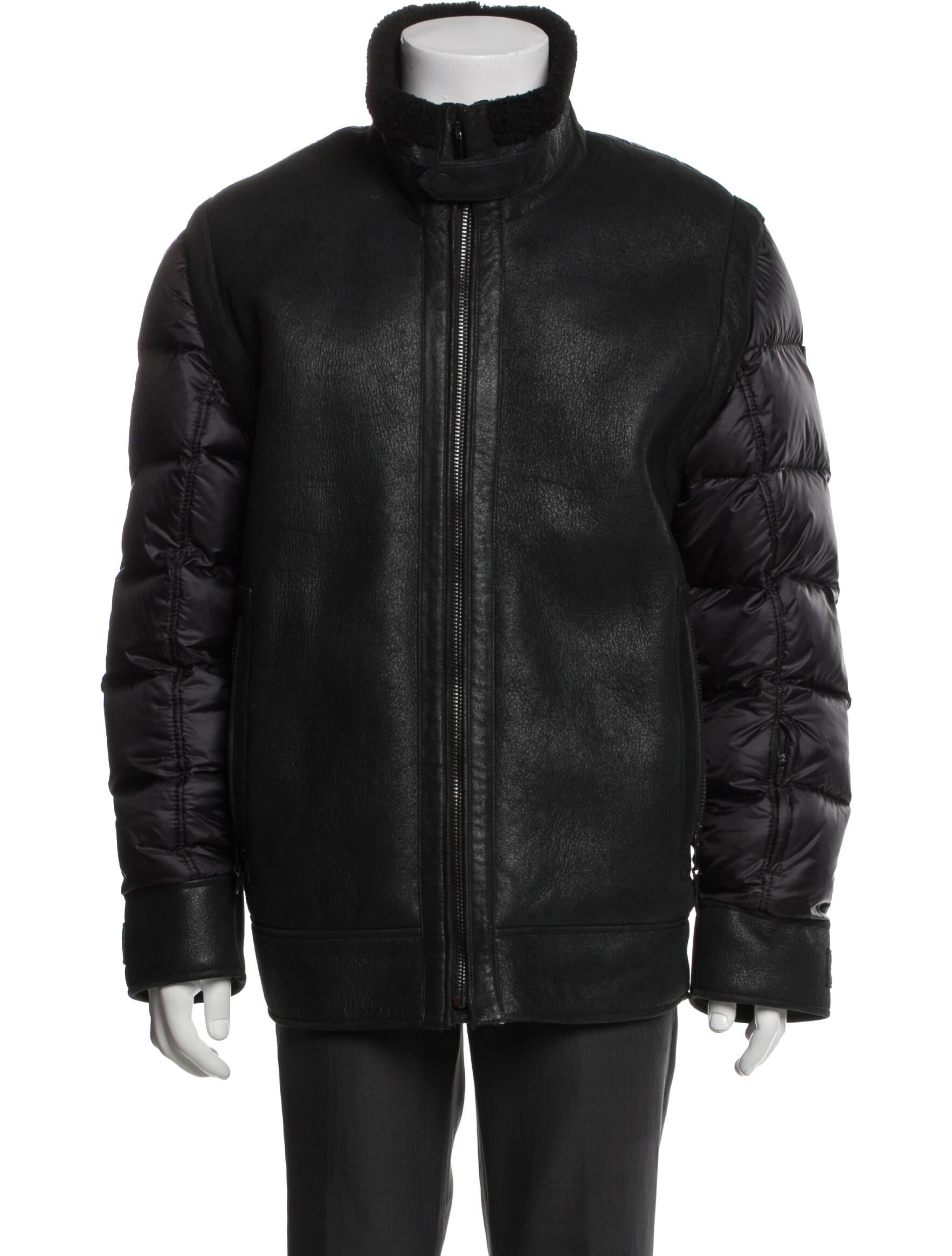 Tumi Shearling Puffer Coat