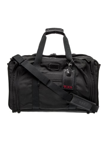 Pre-owned Tumi Nylon Weekender Bag In Black