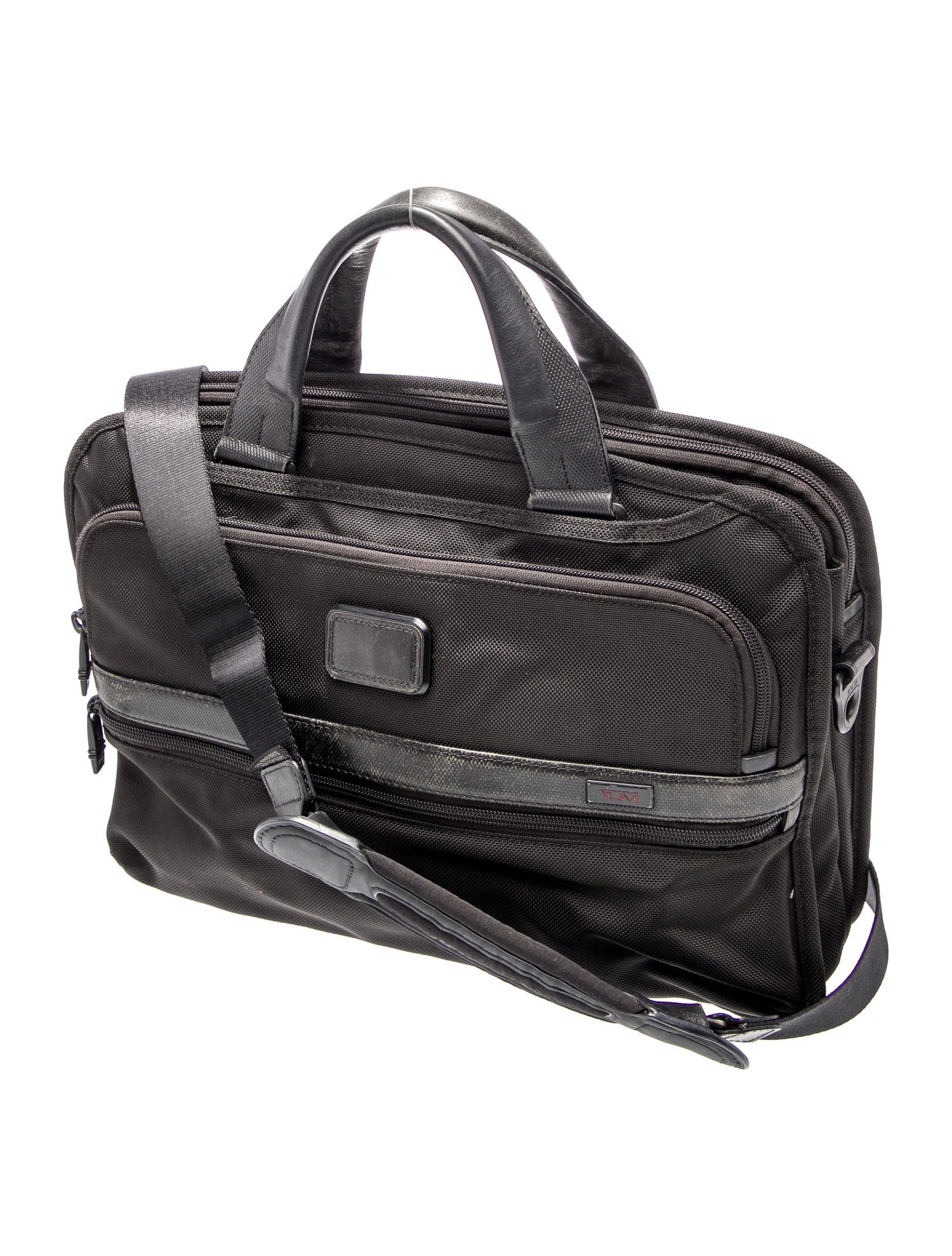 Tumi Canvas Briefcase