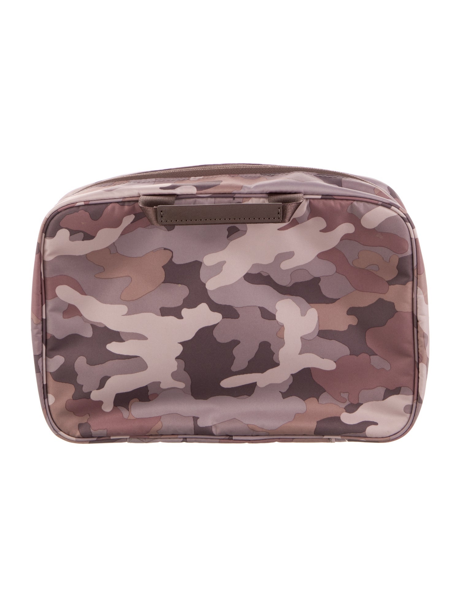 Tumi pattern print cosmetic bag