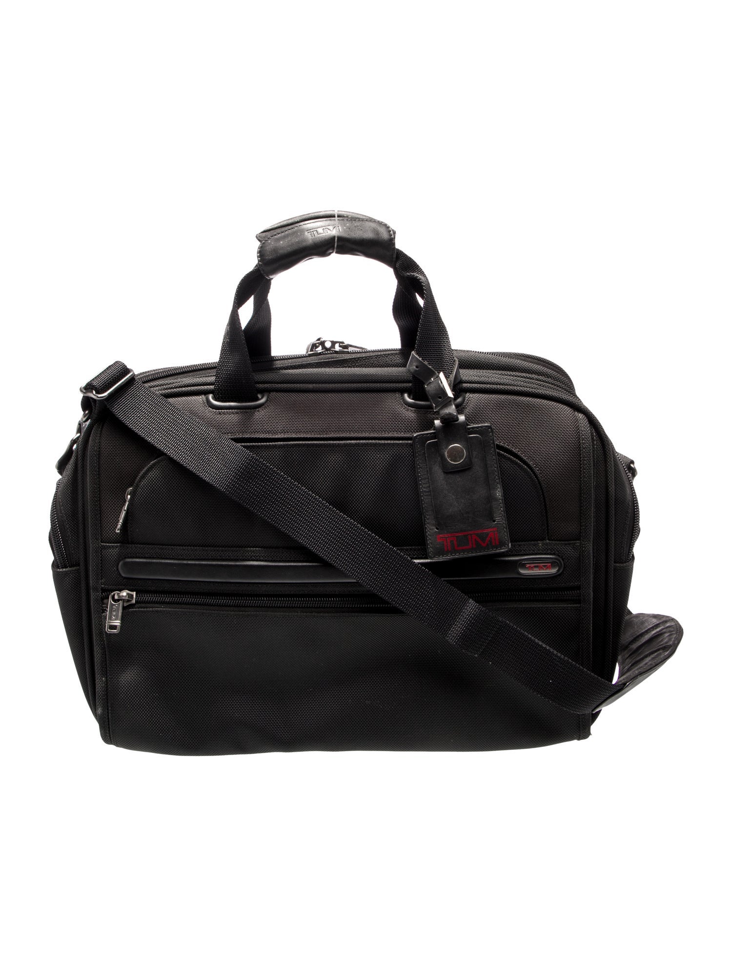 Tumi mens black carry on