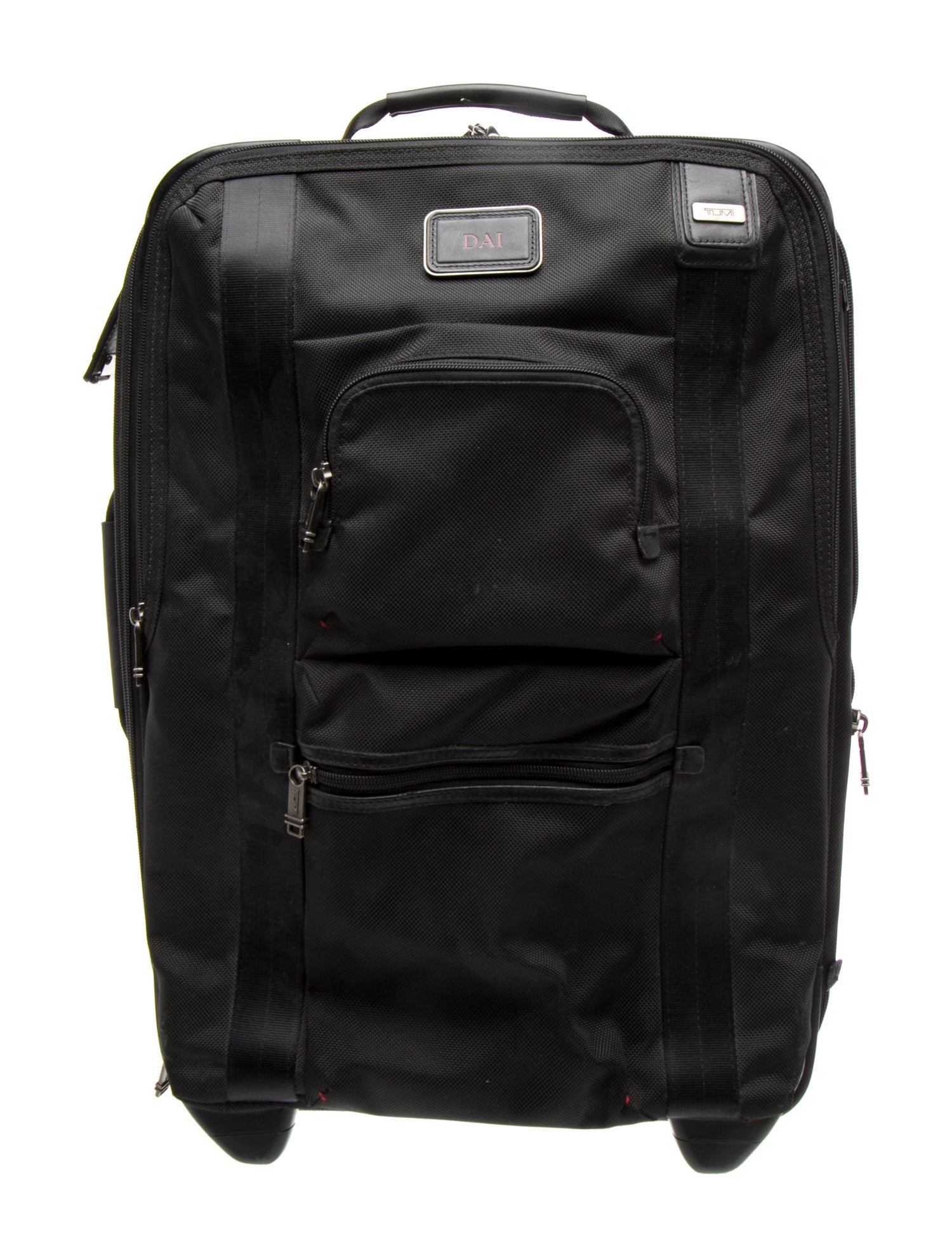Tumi Black Nylon Suitcase