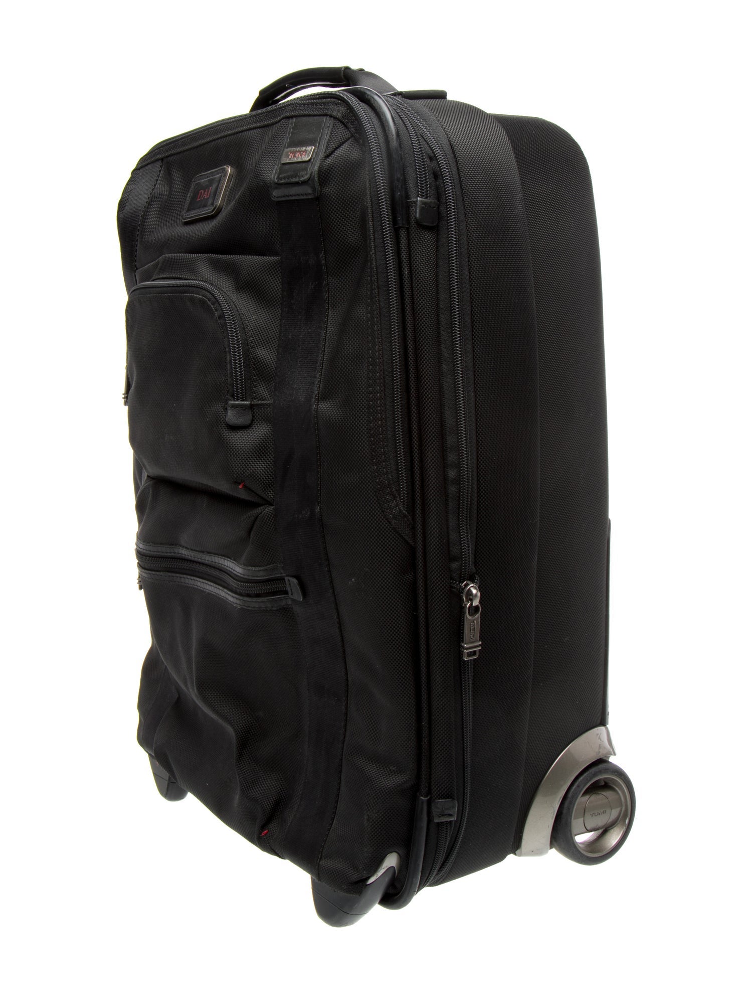 Tumi Black Nylon Suitcase
