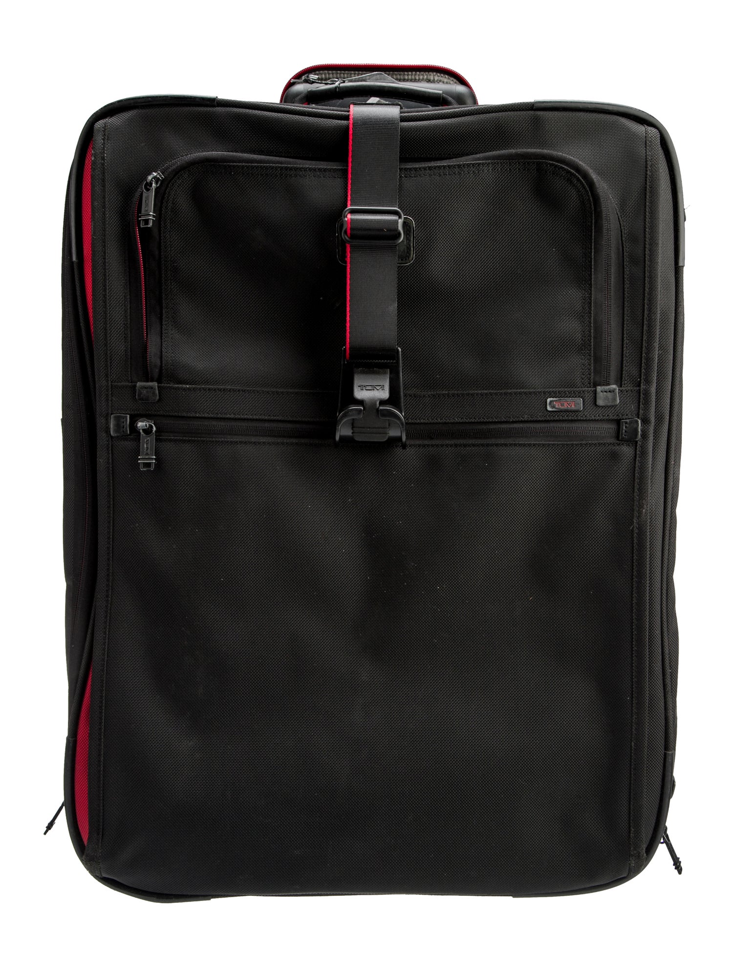 Tumi Black Nylon Suitcase