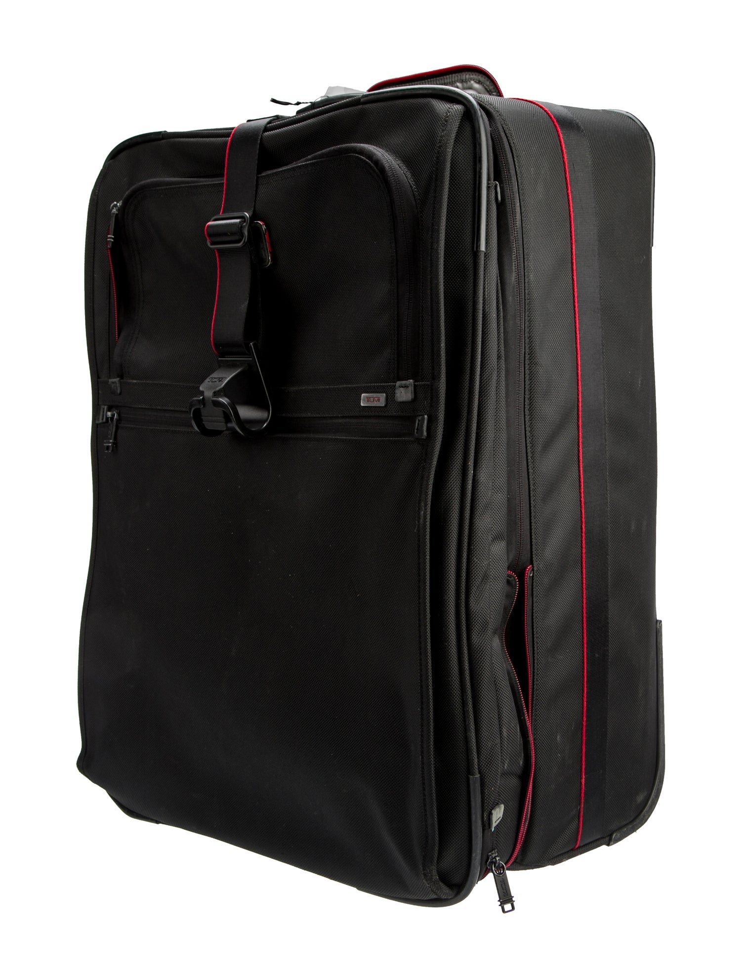 Tumi Black Nylon Suitcase