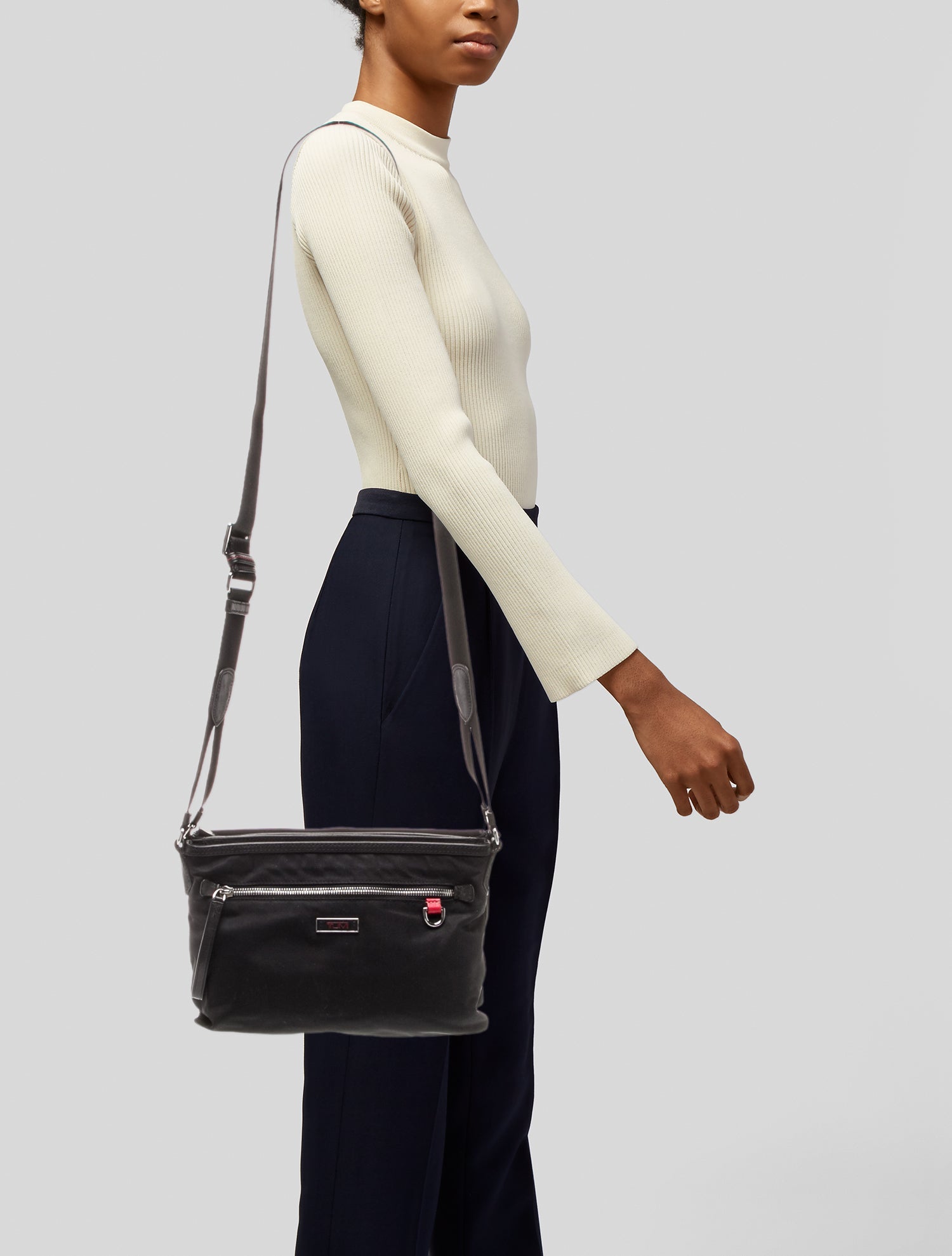 Tumi Nylon Messenger Bag