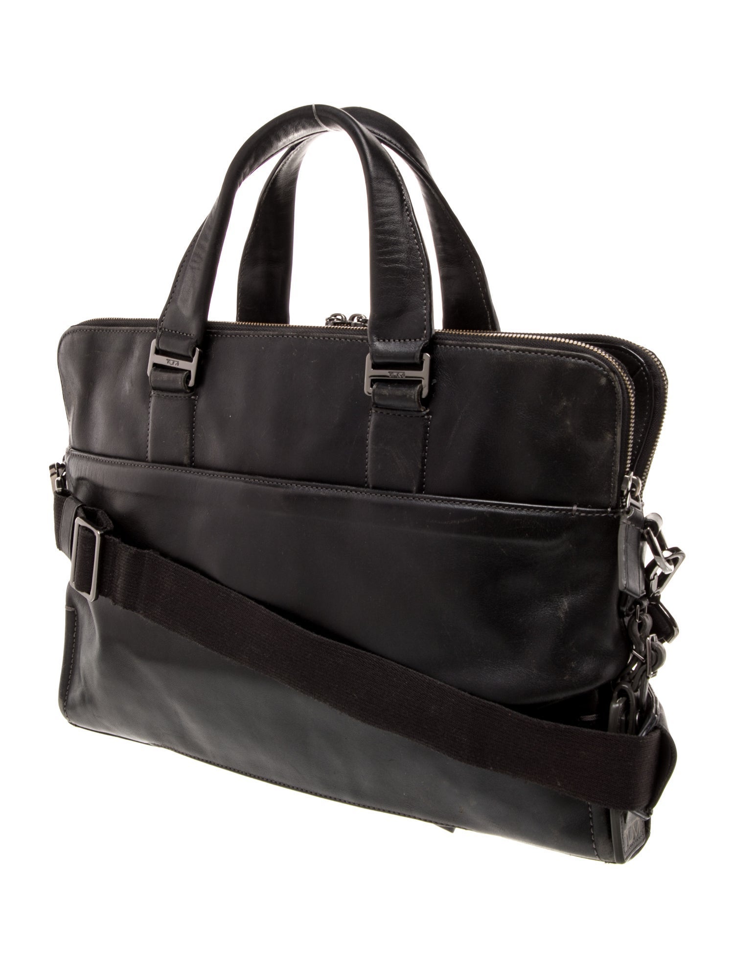 Tumi Leather Briefcase