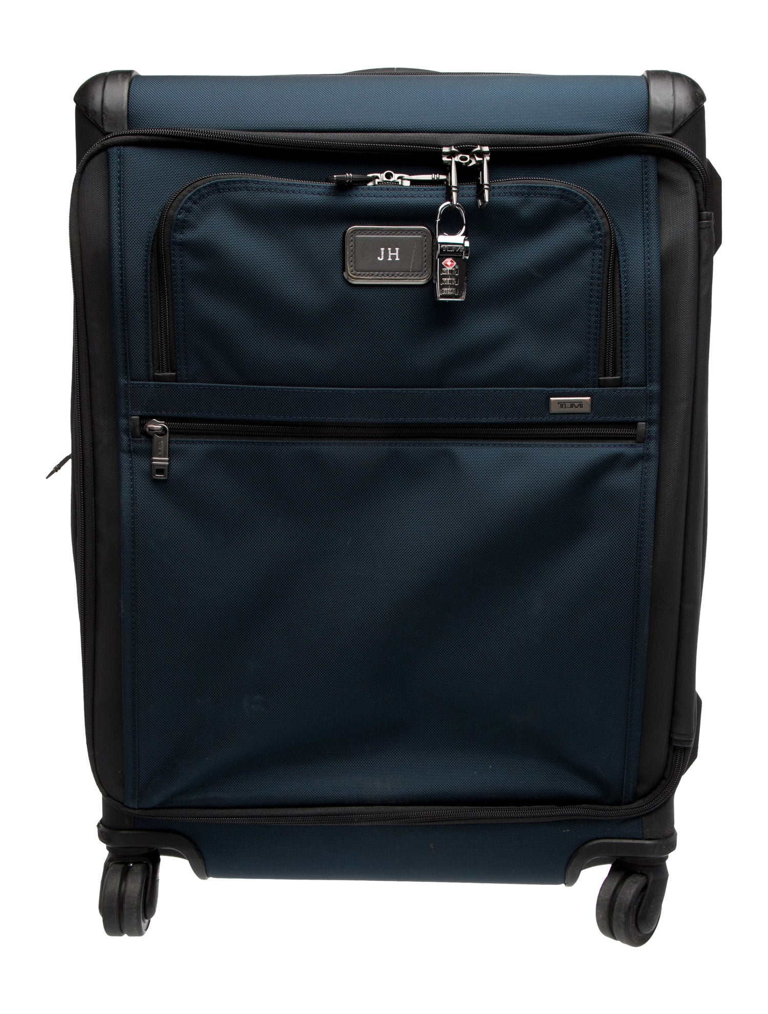 Tumi Nylon Leather Trimmed Suitcase