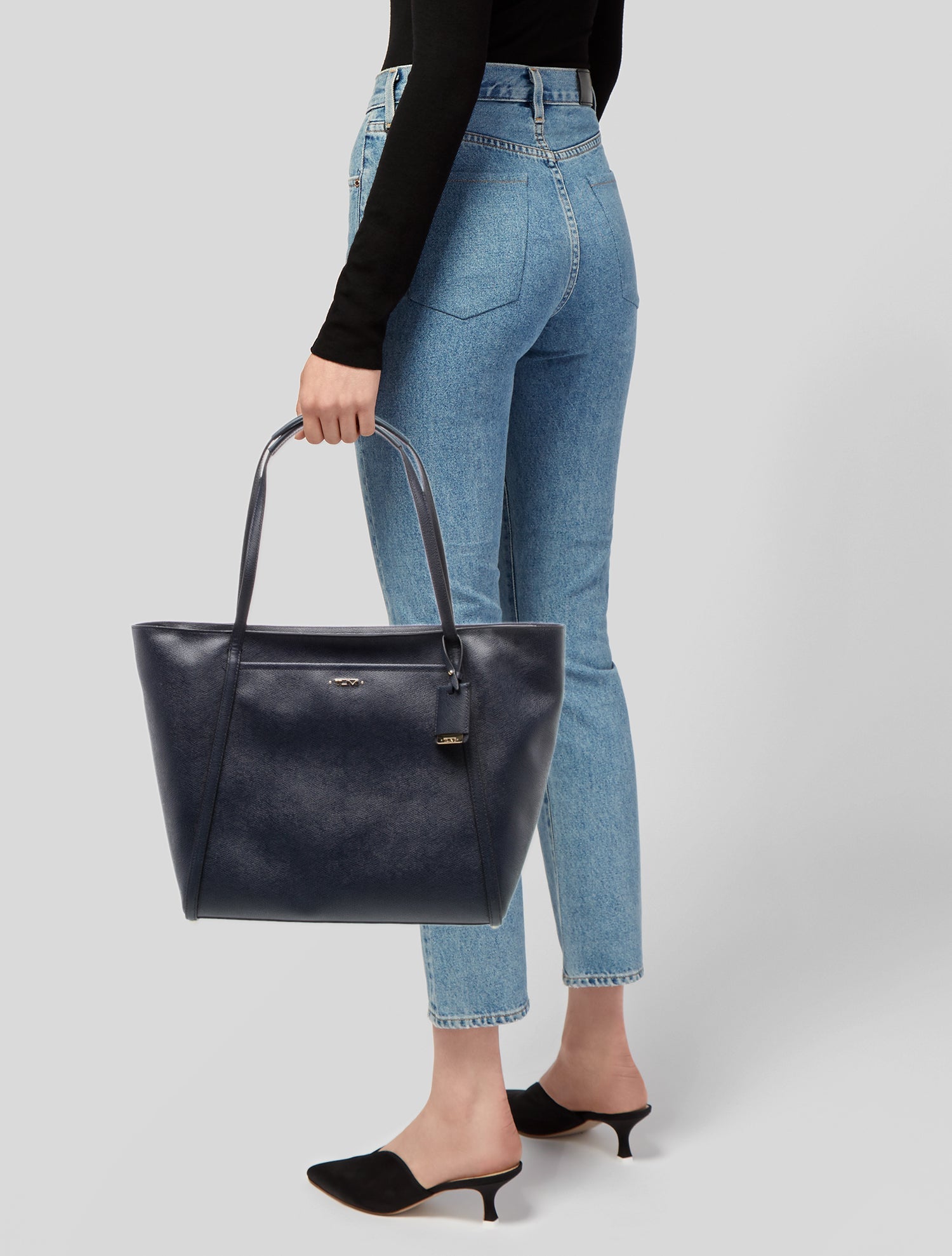 Tumi Leather Shoulder Bag