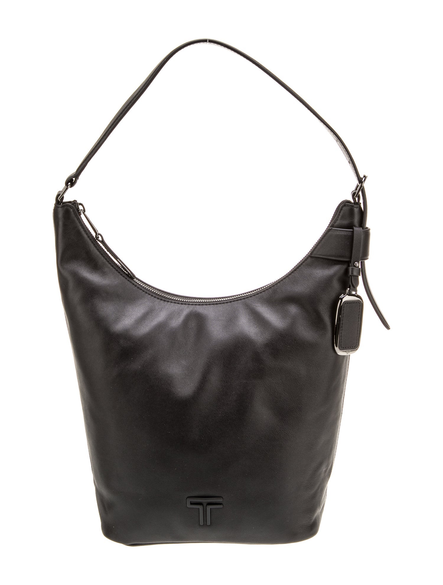 Tumi Leather Bucket Bag