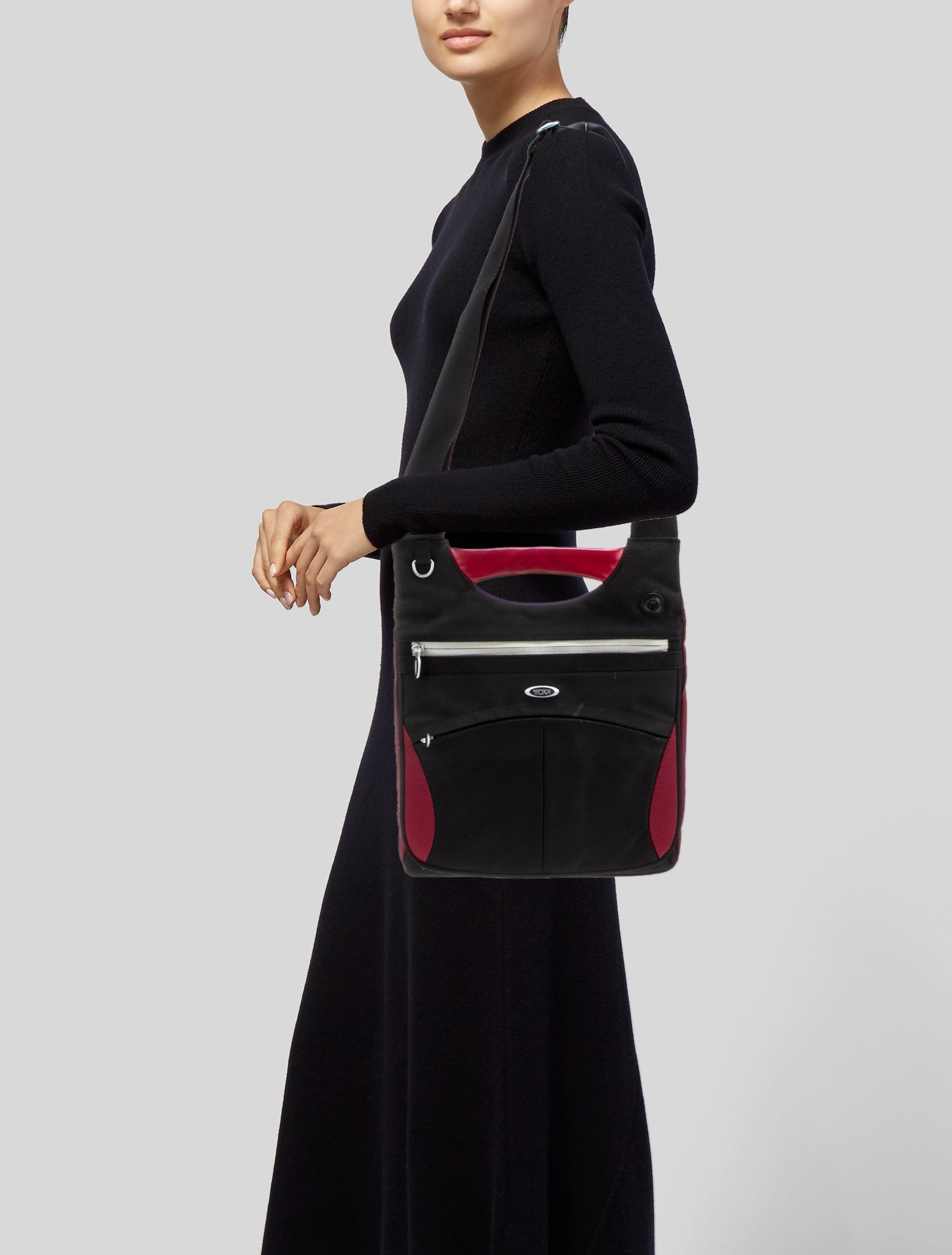 Tumi Nylon Messenger Bag