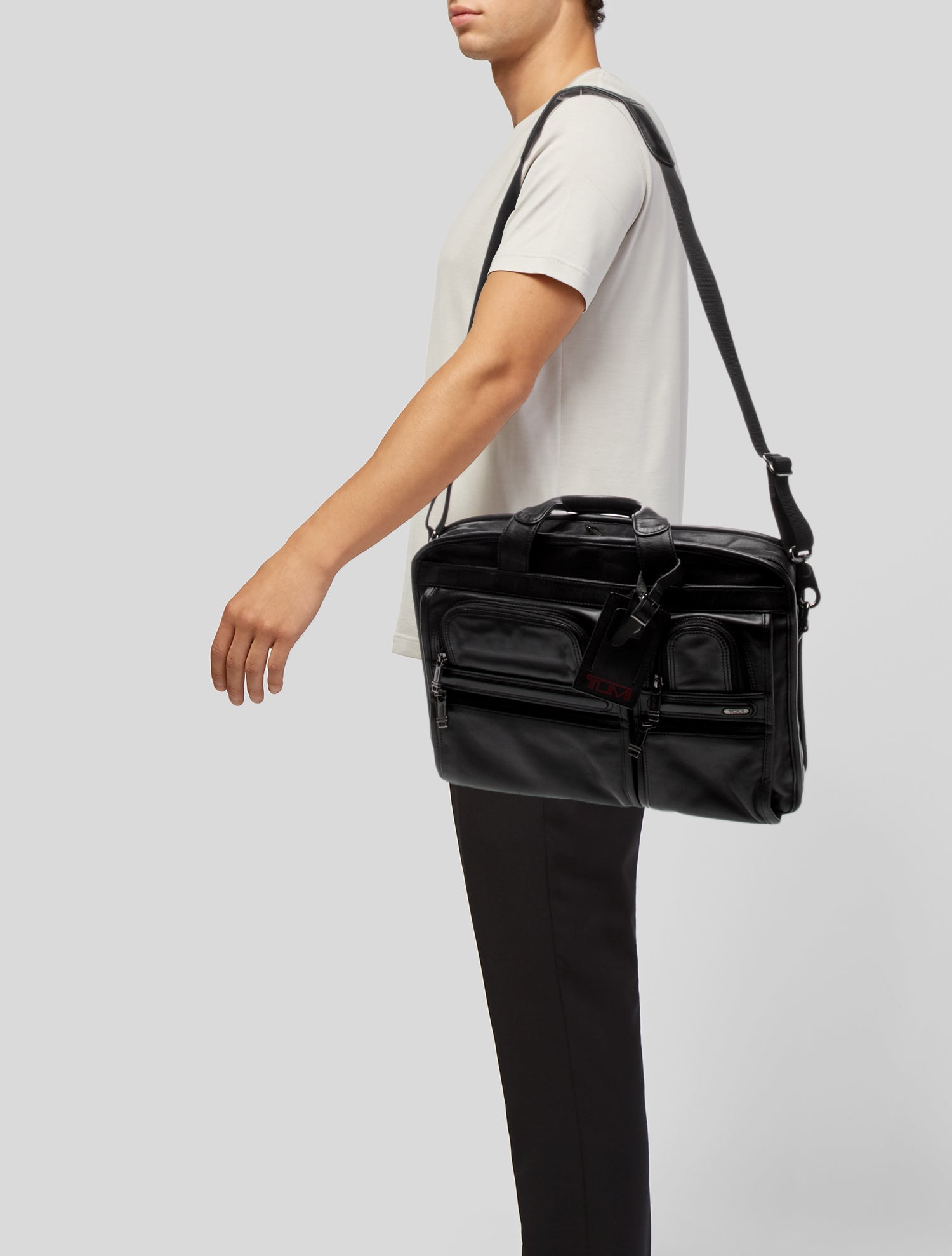 Tumi Leather Briefcase