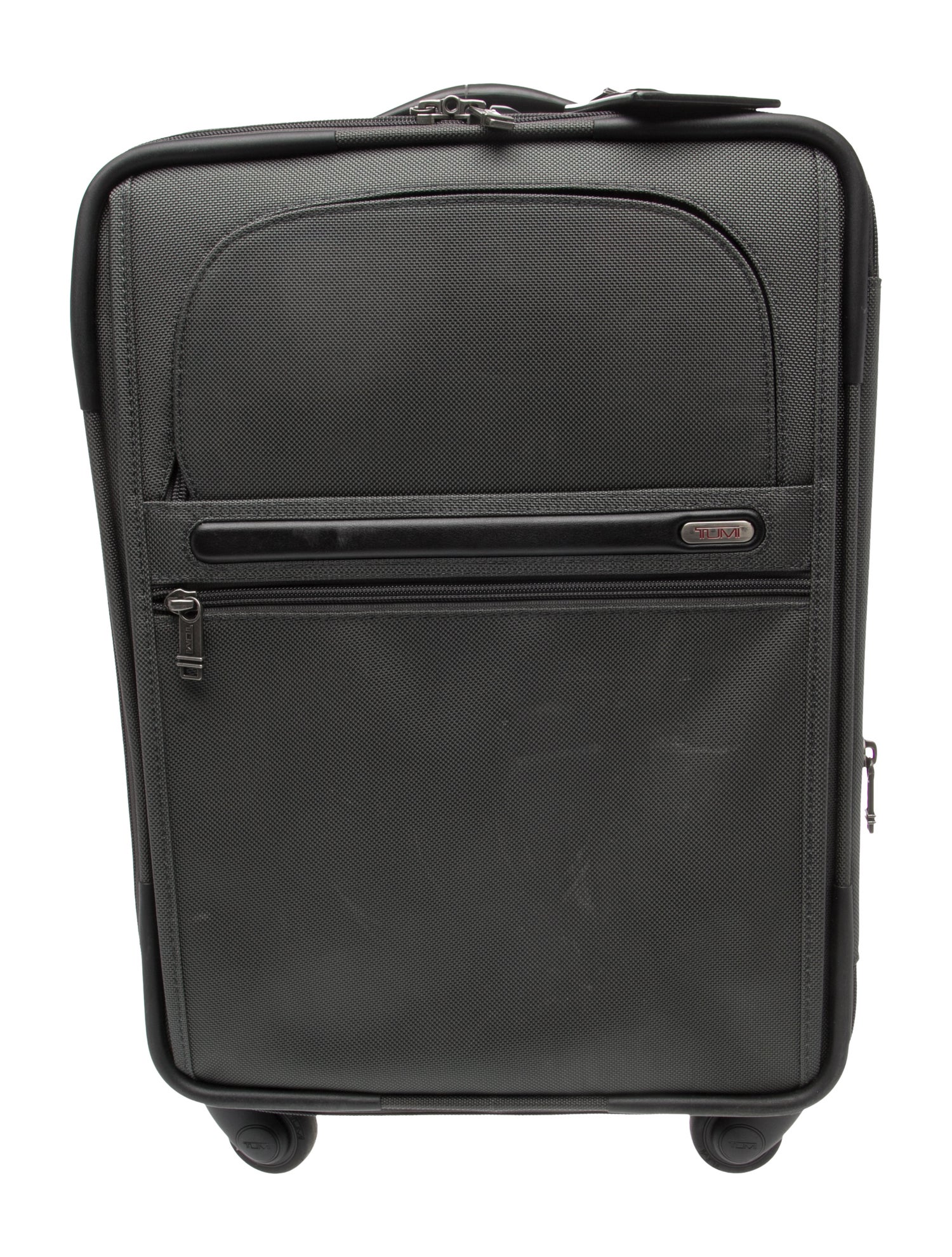 Tumi black luggage