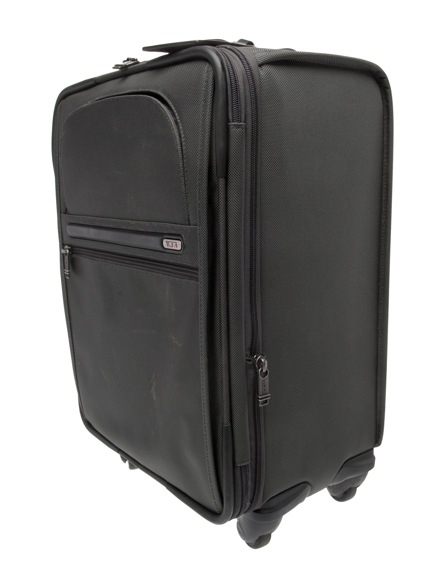 Tumi black luggage
