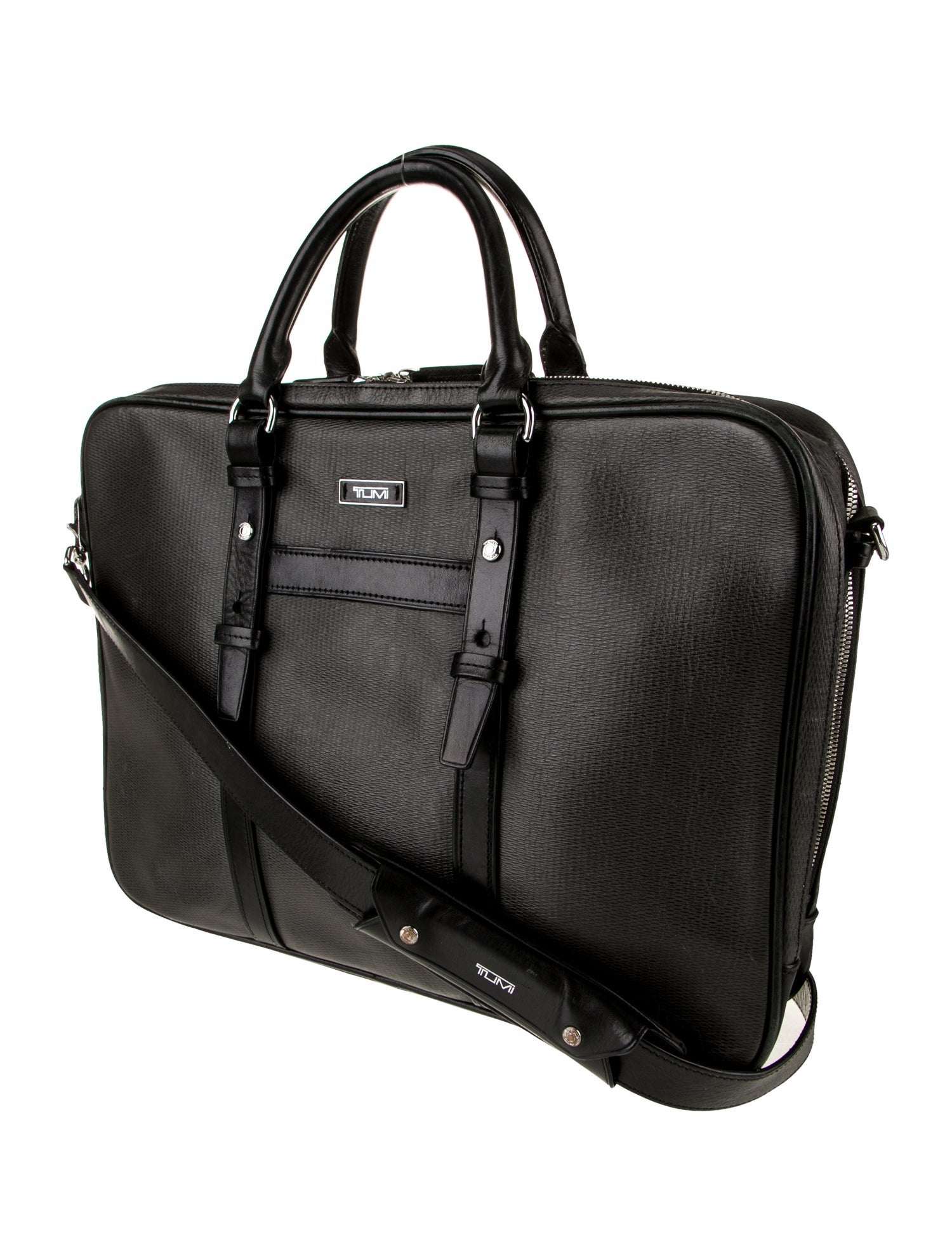 Tumi Leather Briefcase