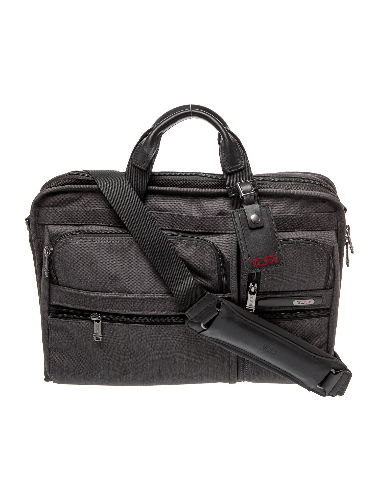 Tumi Canvas Messenger Bag