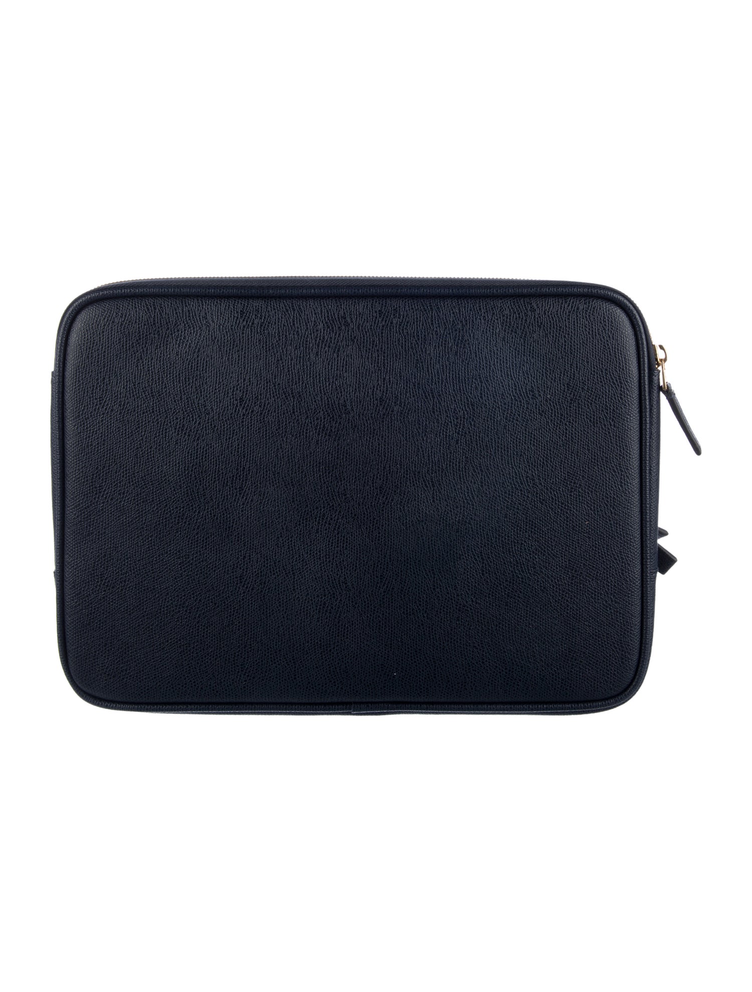 Tumi Blue leather case.