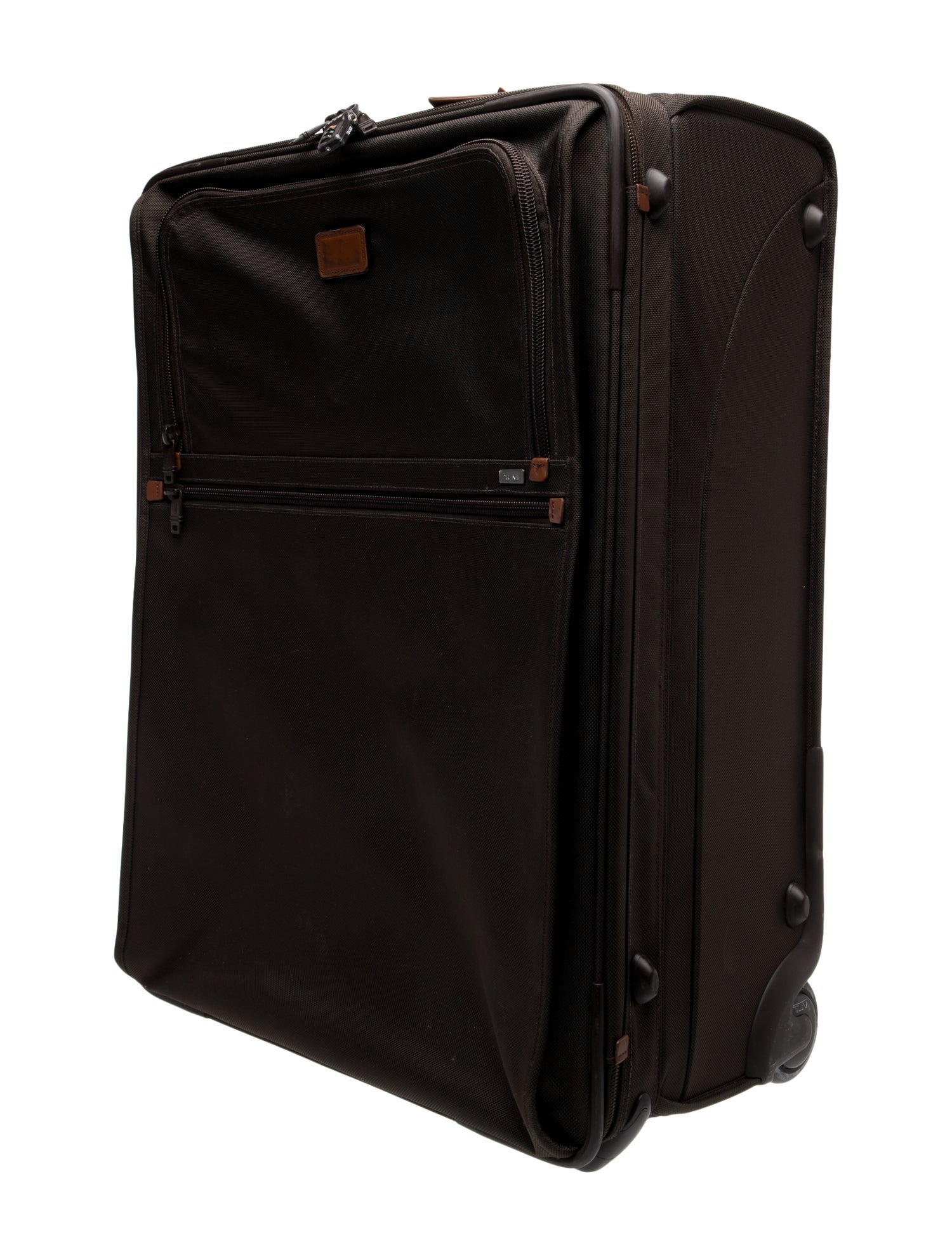 Tumi Brown Nylon Suitcase