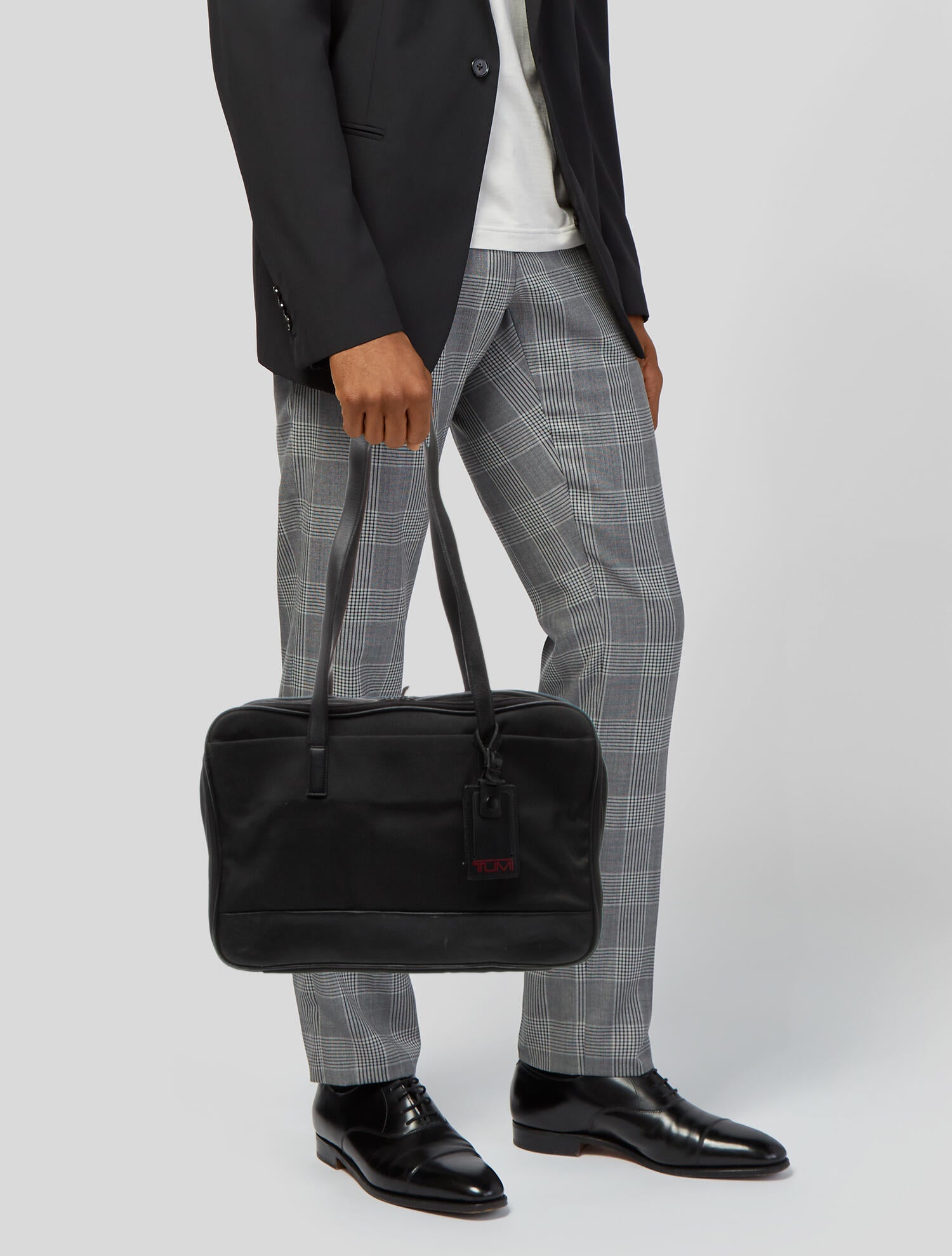 Tumi Canvas Shoulder Bag