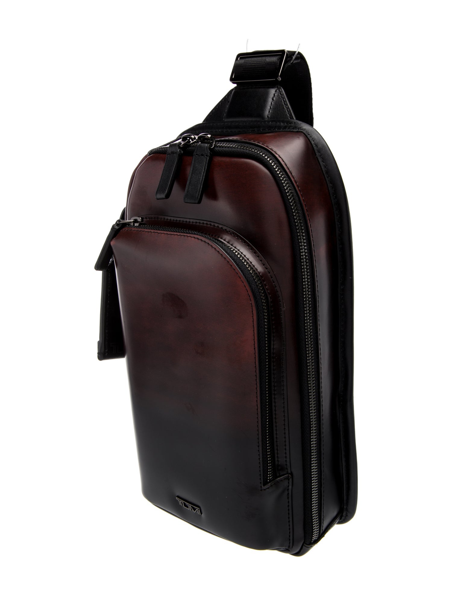 Tumi Leather Crossbody Bag