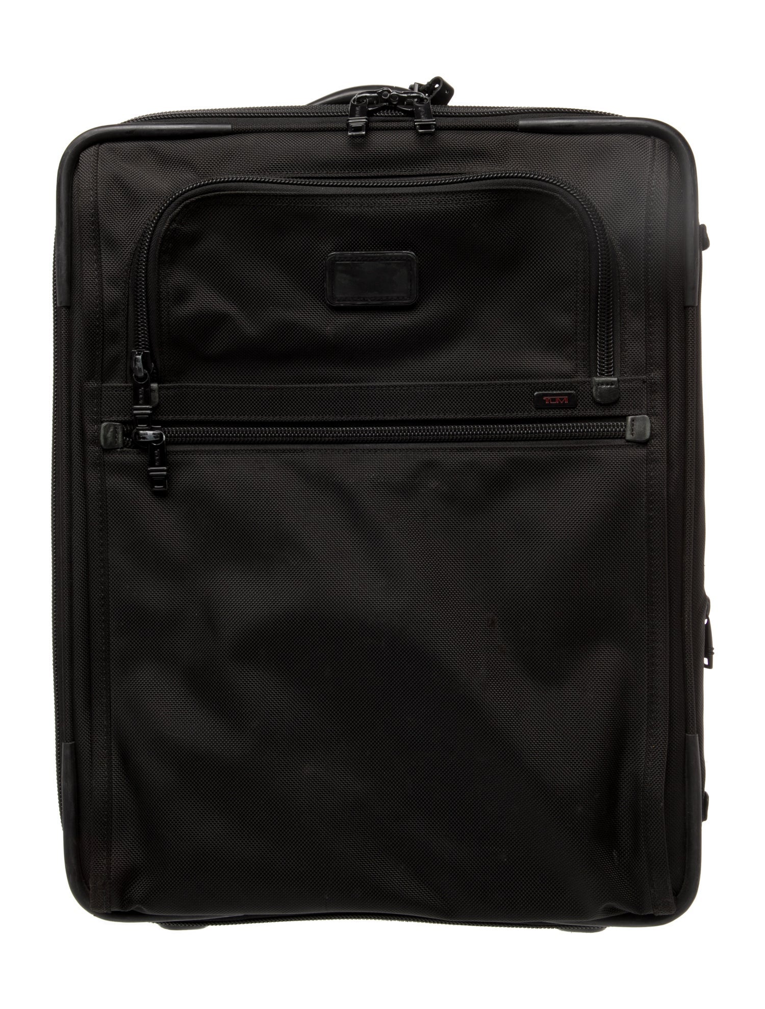 Tumi mens black rolling suitcase
