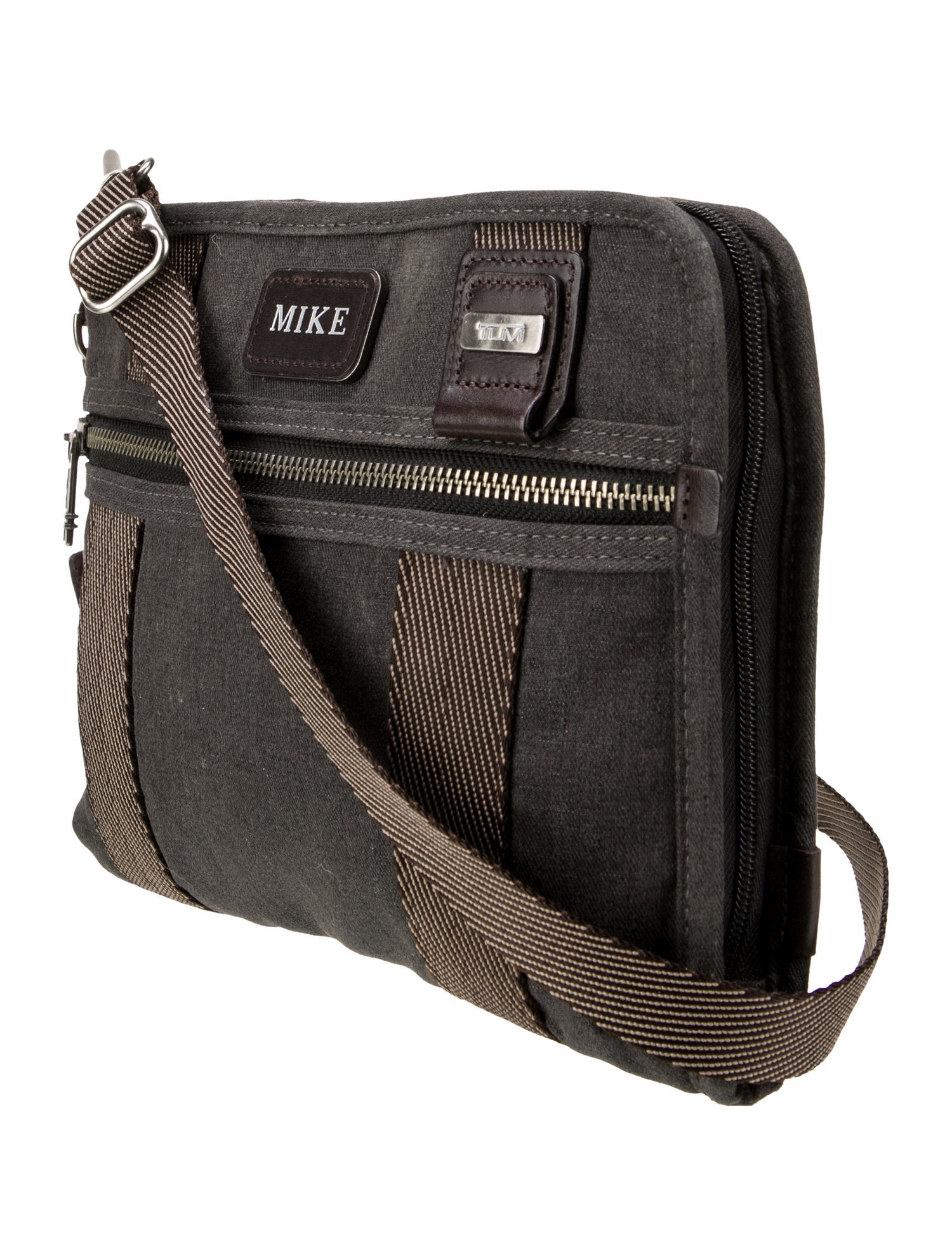 Tumi Canvas Crossbody Bag