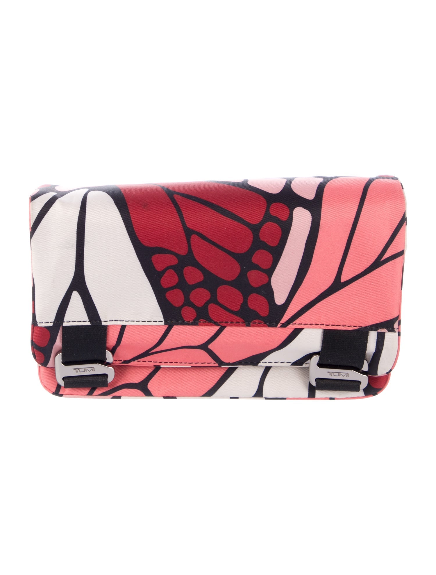 Tumi pattern print cosmetic bag