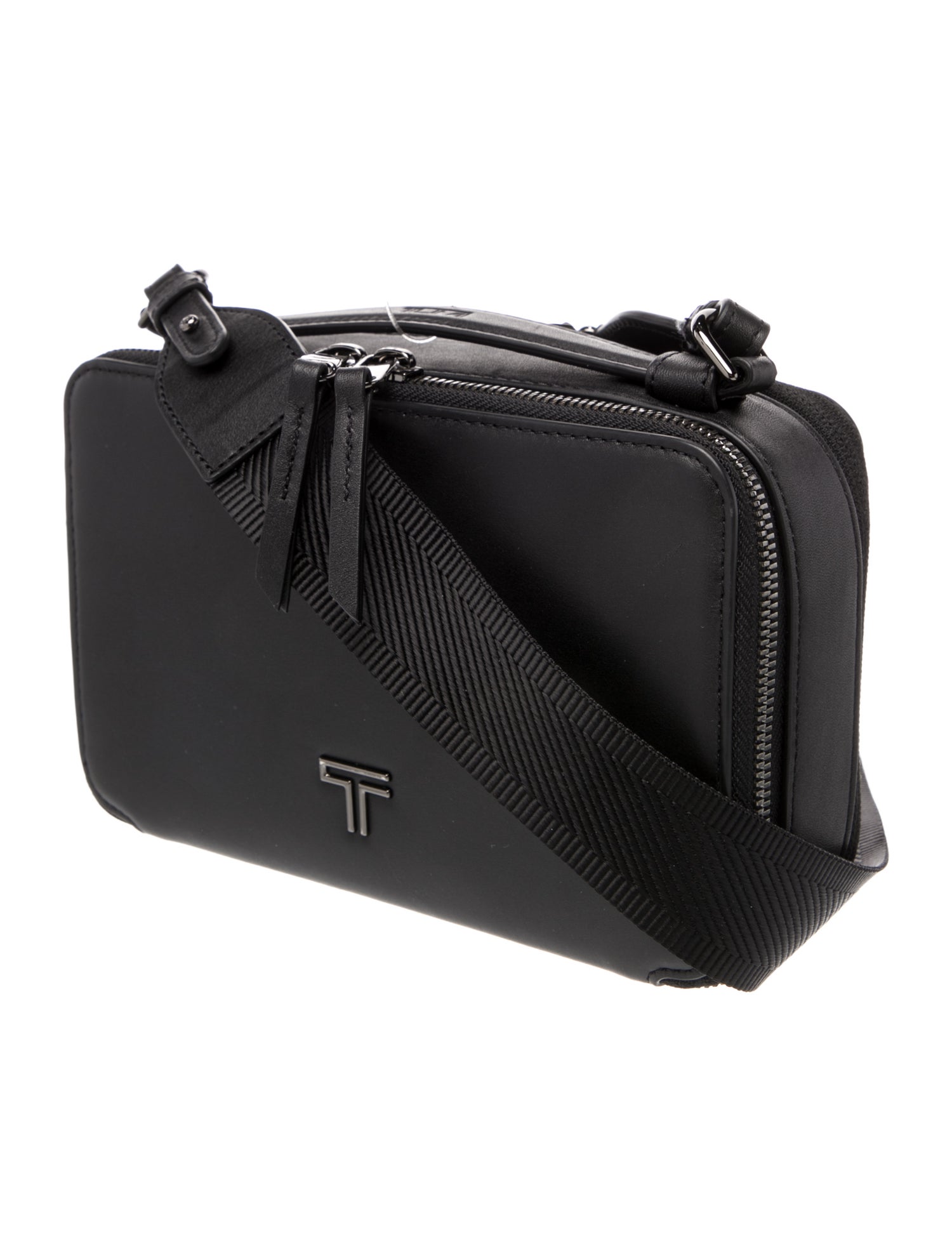 Tumi Leather Crossbody Bag