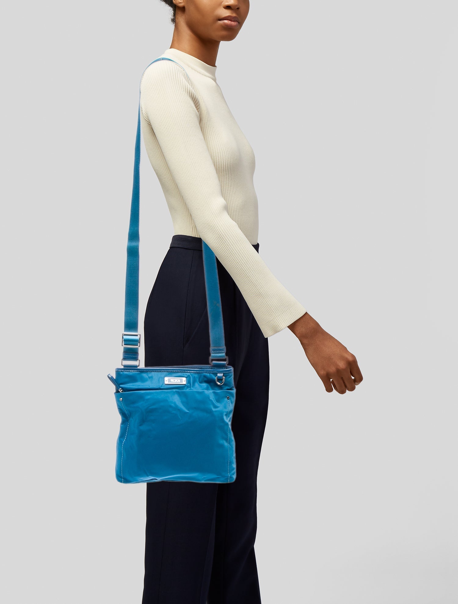 Tumi Nylon Messenger Bag