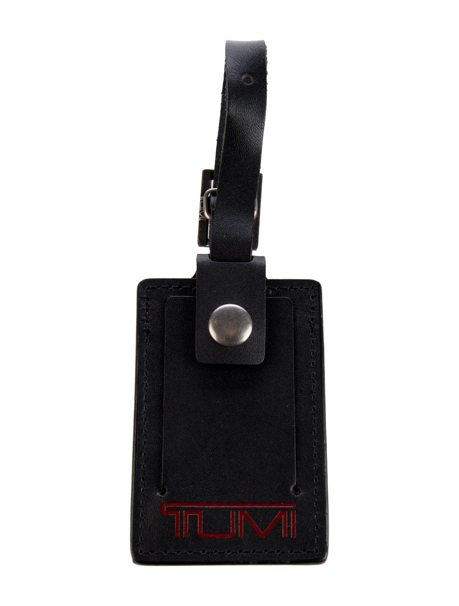 Tumi Leather traveling tag