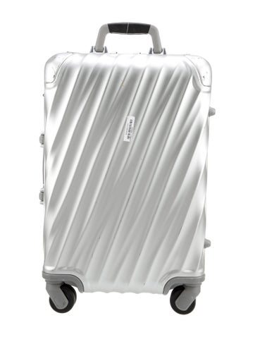 Pre-owned Tumi Aluminum Suitcase In Gray