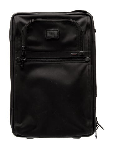 Pre-owned Tumi Nylon Suitcase In Black