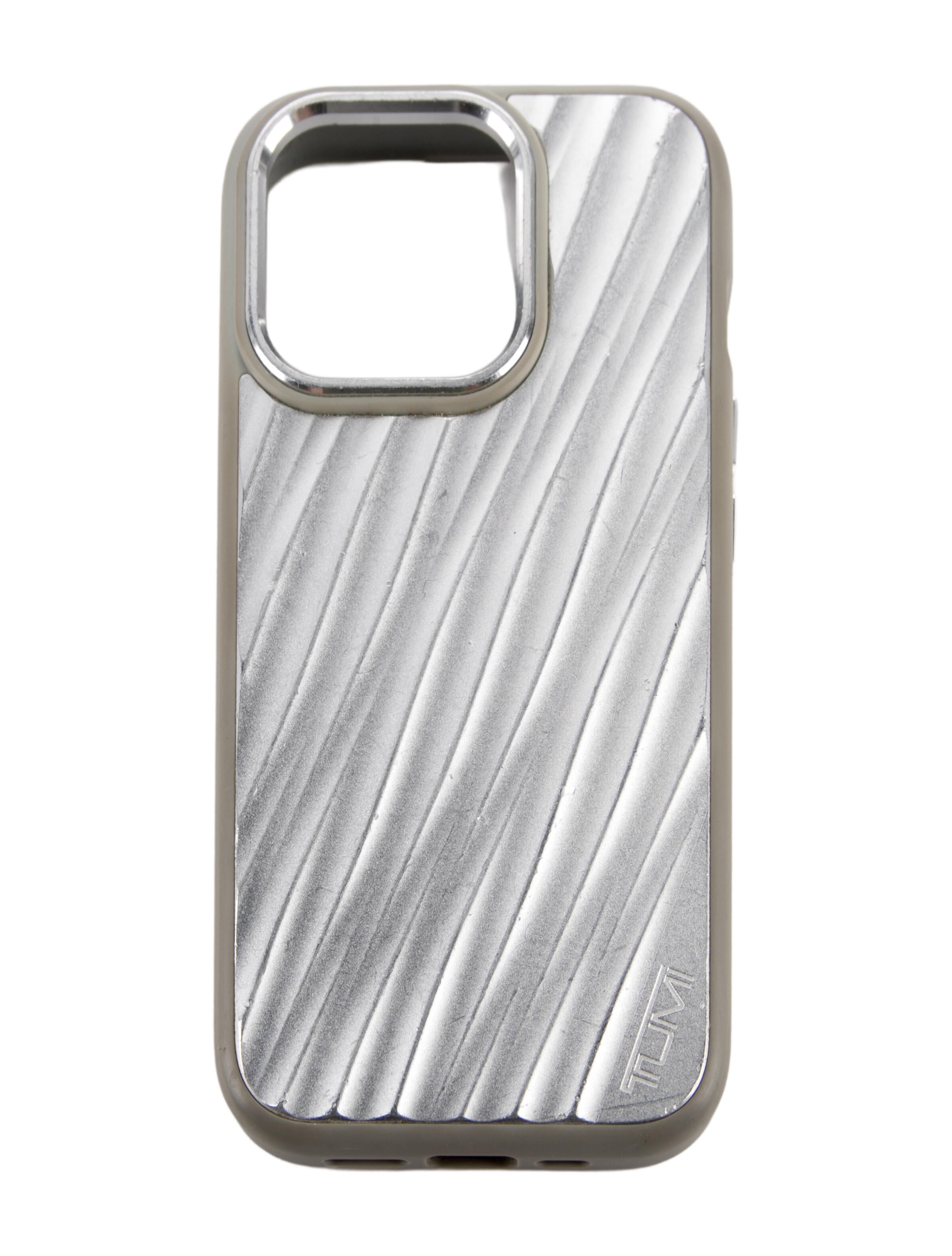 Tumi Aluminum Textured iPhone 14 Pro Case