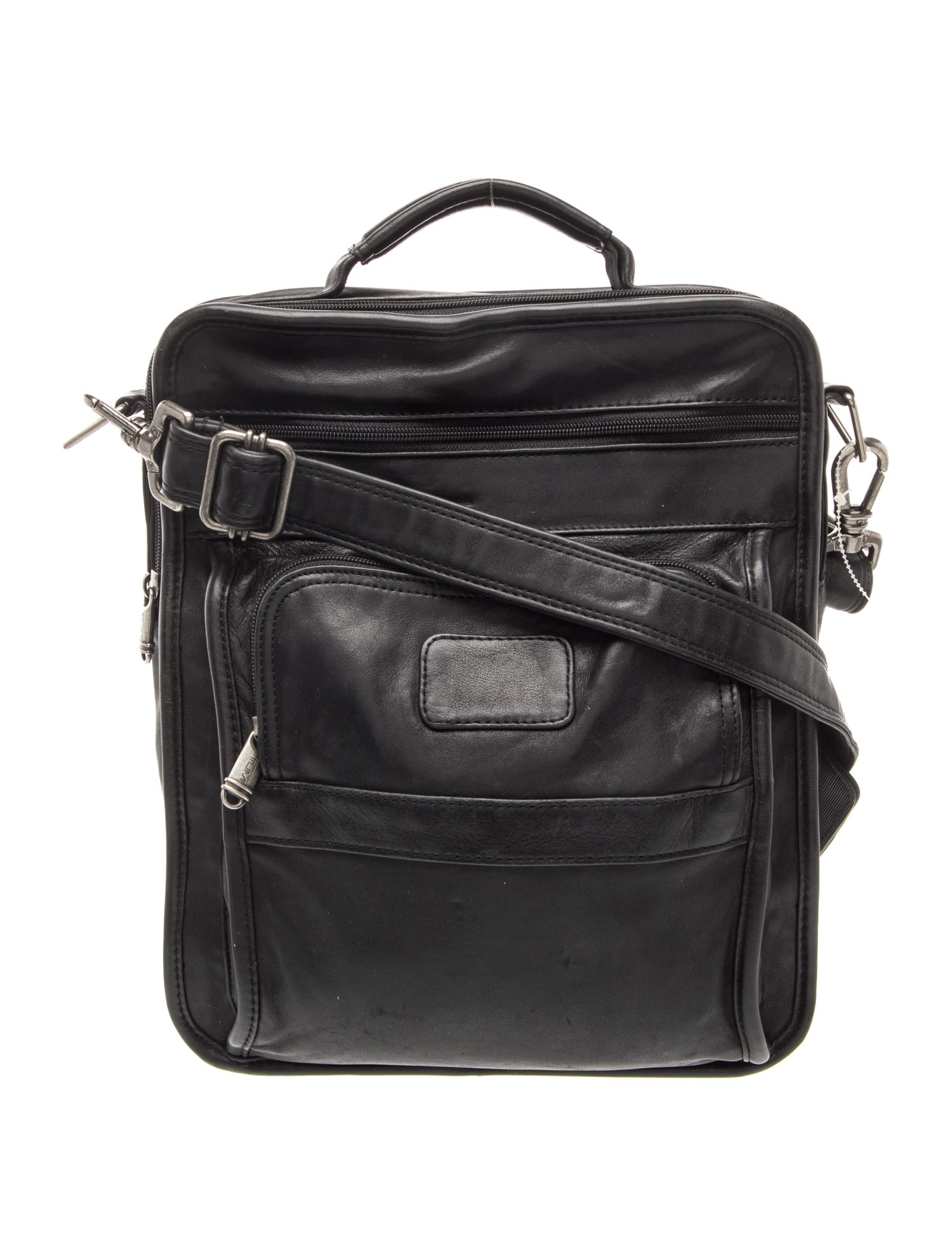 Tumi Leather Crossbody Bag