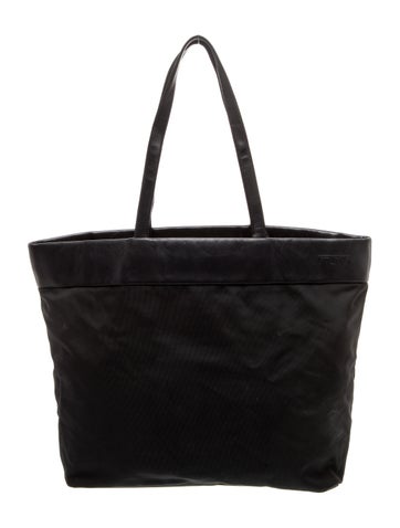 Pre-owned Tumi Nylon Tote In Black
